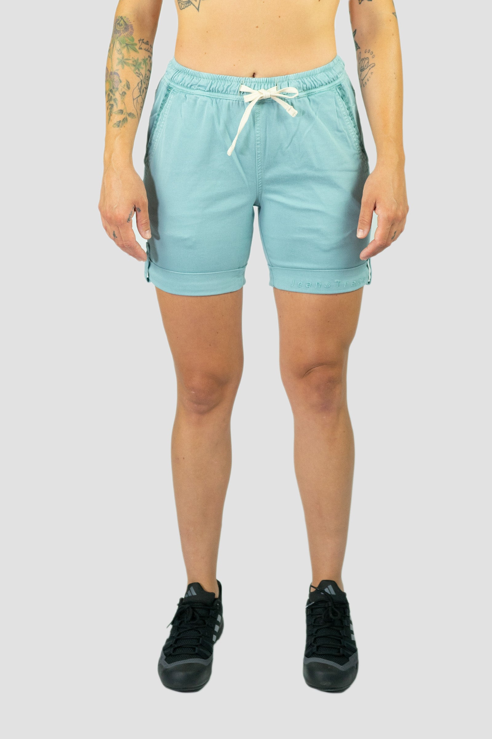 Pantalón Escalada - Trekking Shira Short Verde Mujer
