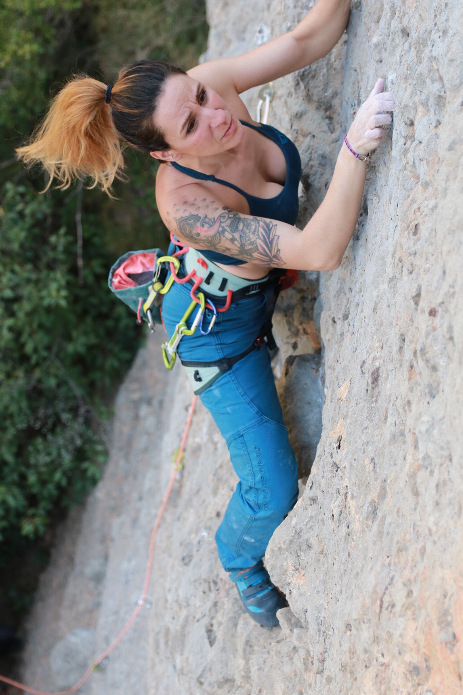 Pantalón Escalada - Trekking Tardor Deep Blue Mujer