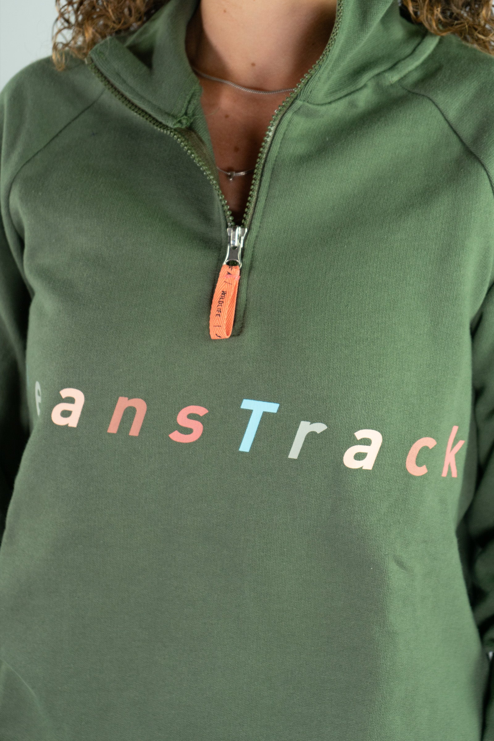 Sudadera Algodón Orgánico Twilight Khaki Mujer