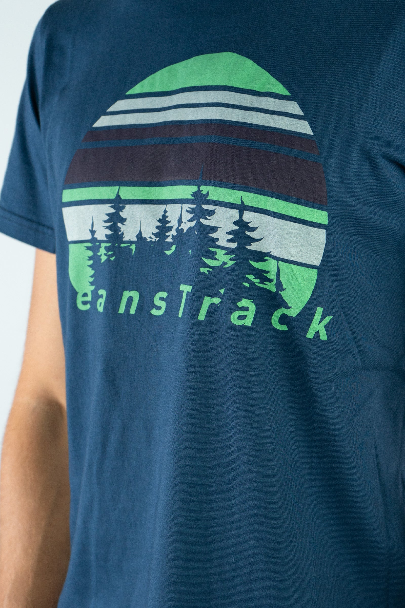 Camiseta Algodón Orgánico Fir Blue