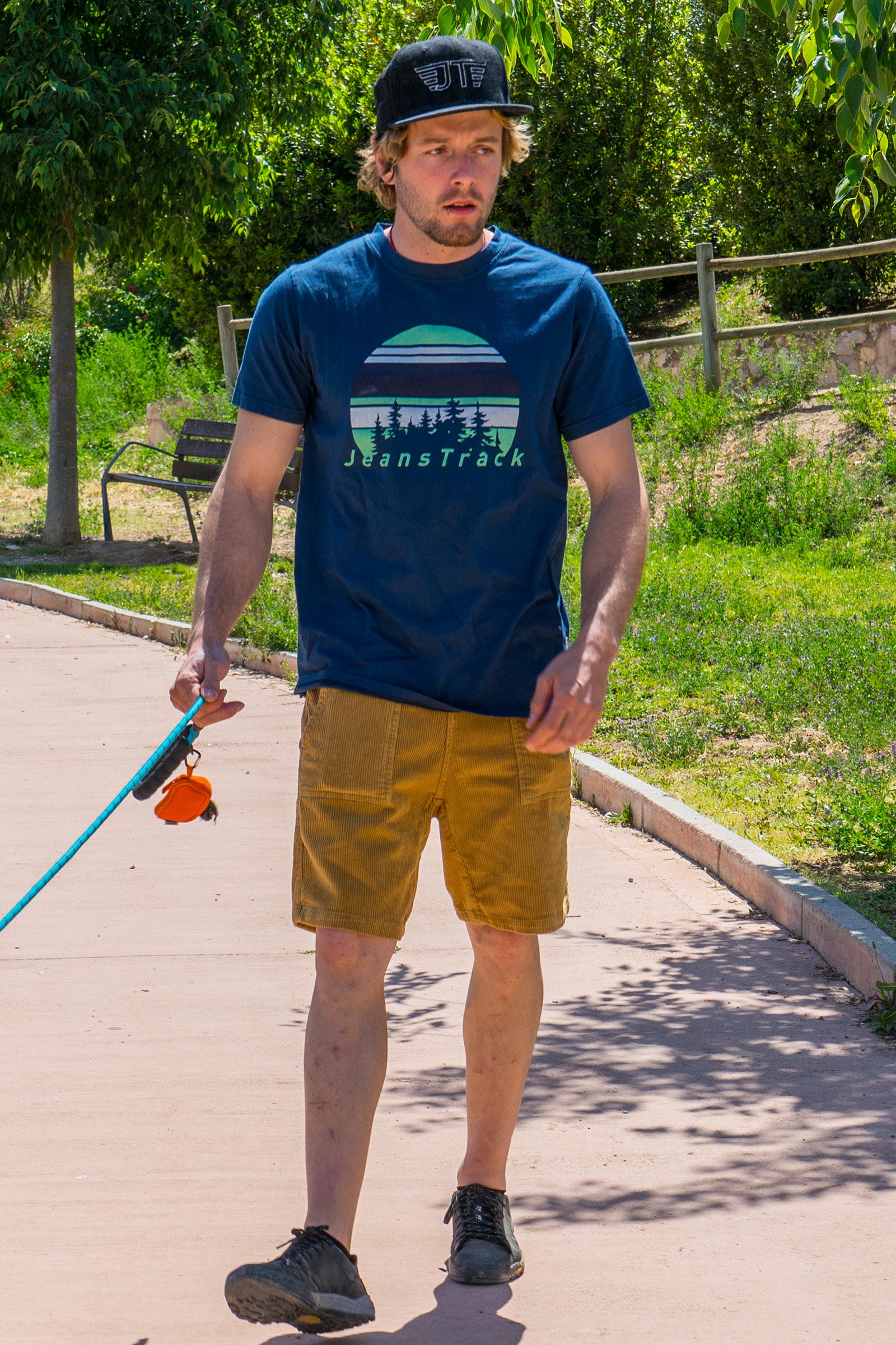 Camiseta Algodón Orgánico Fir Blue