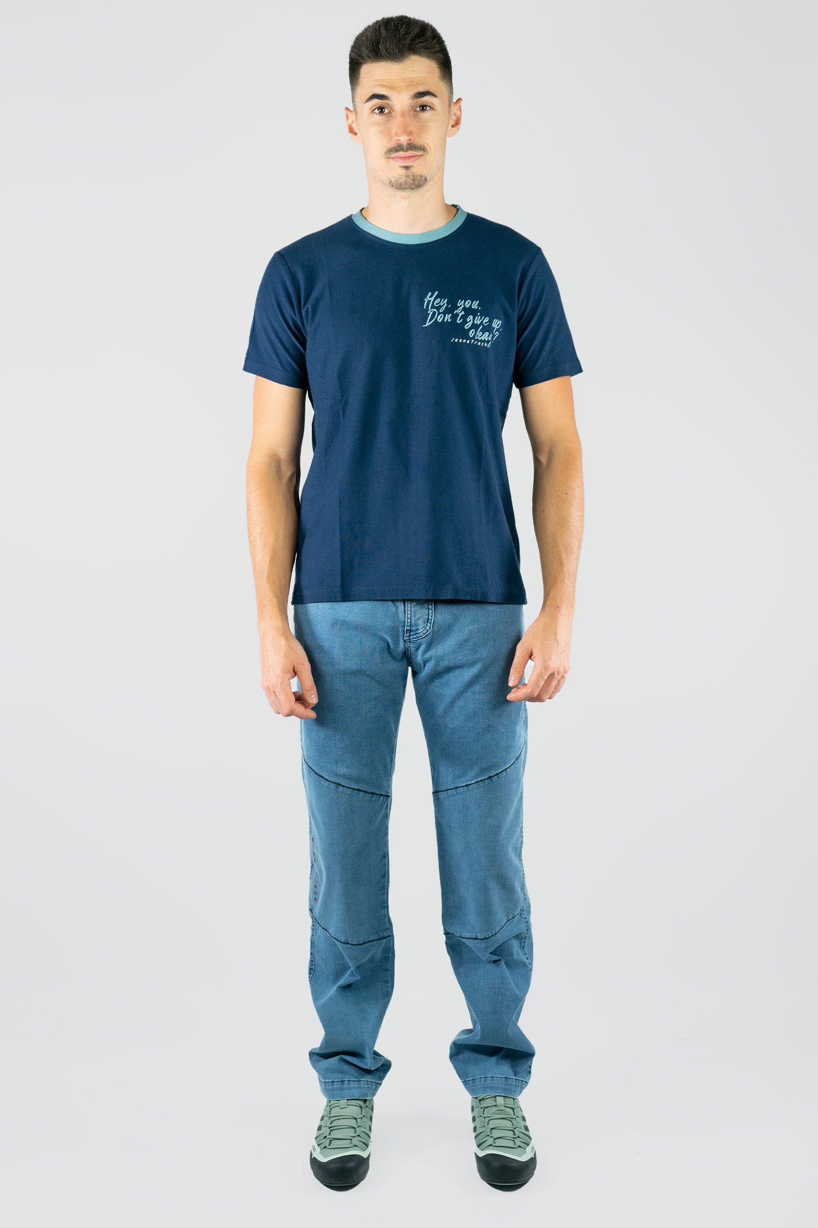 Pantalón Escalada - Trekking Turia ECO Jeans Sky Hombre