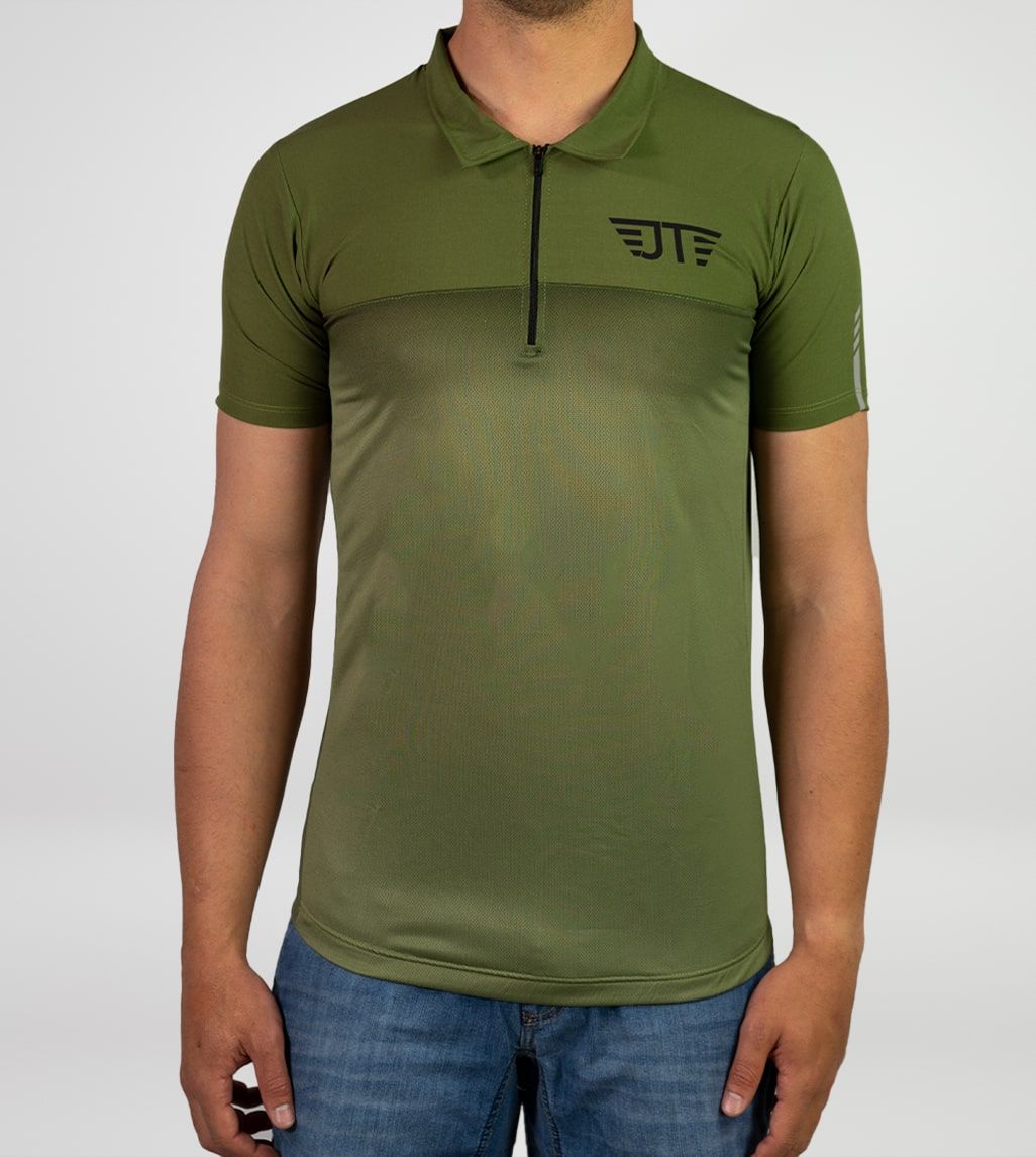 Polo técnico MTB Kom Khaki hombre