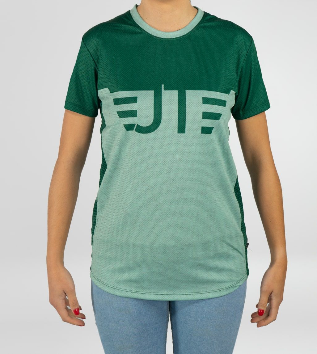 Camiseta Técnica Mountain Bike (MTB) Bunny Green Mujer