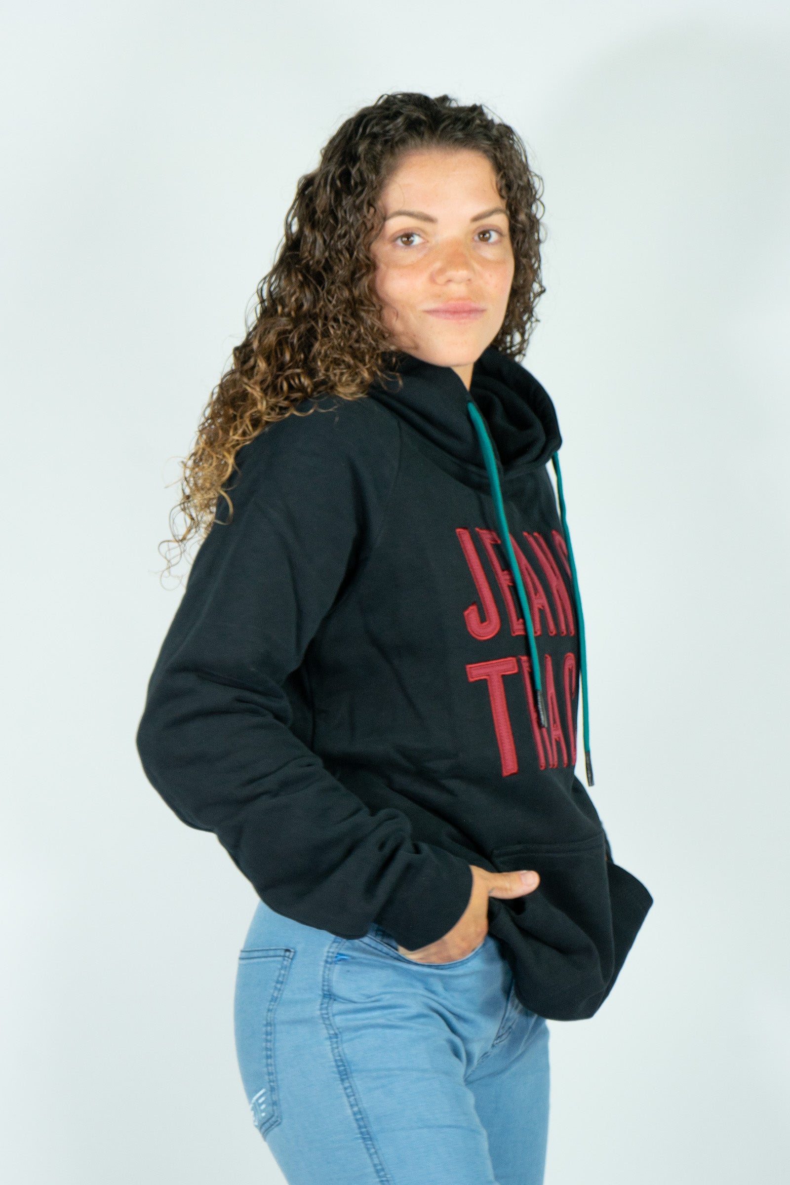 Sudadera Algodón Orgánico River Grana Mujer