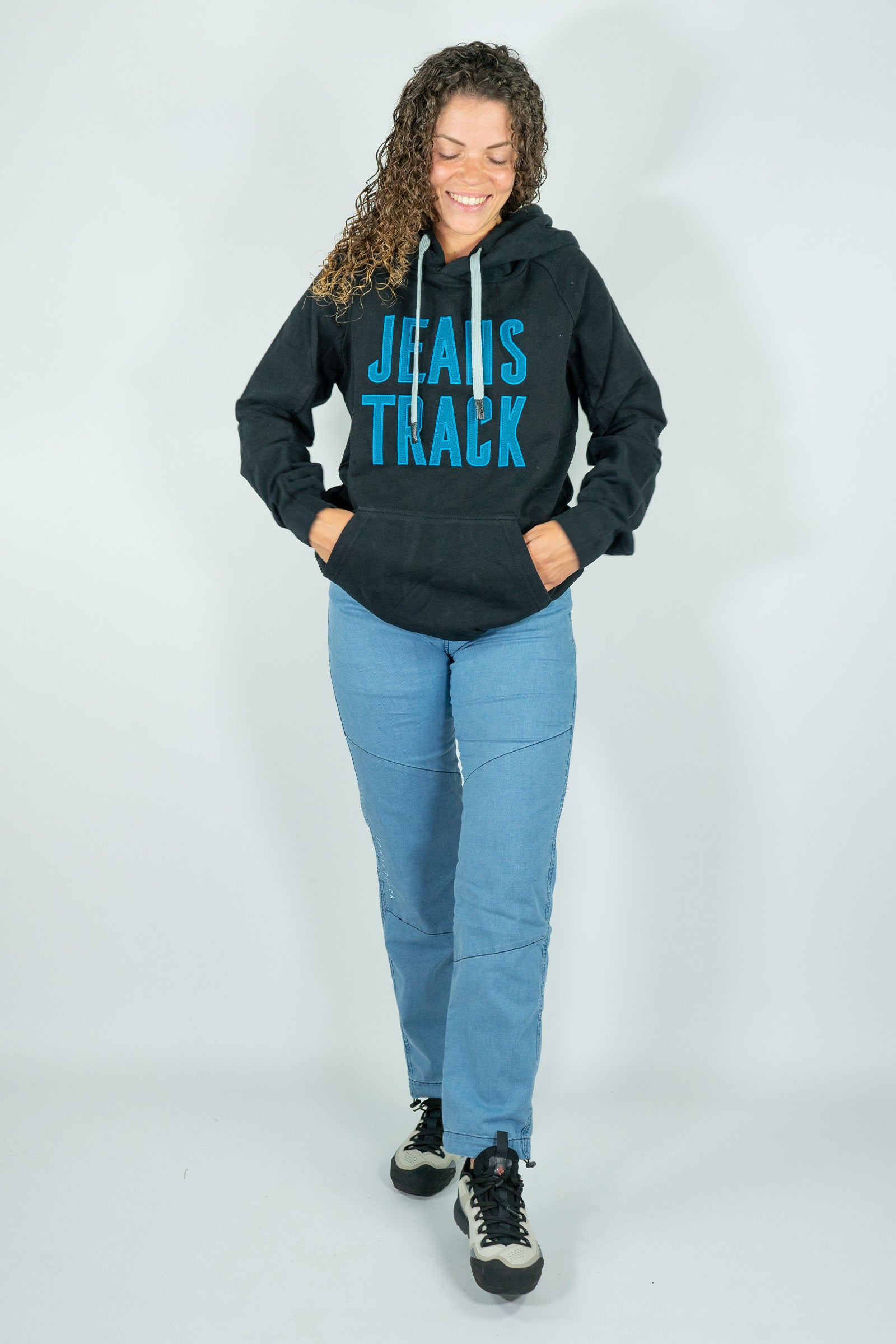 Sudadera Algodón Orgánico River Blue Mujer