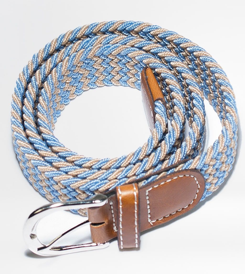 Cinturón Azul - Marron Mujer