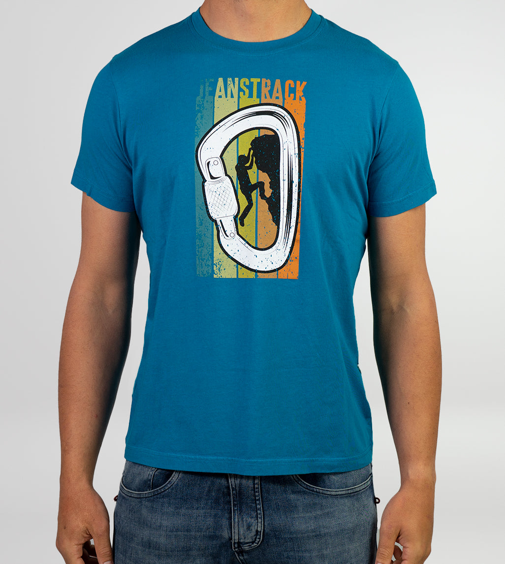 Camiseta Algodón Orgánico Crux Blue