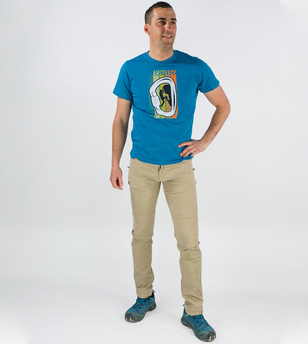 Camiseta Algodón Orgánico Crux Blue