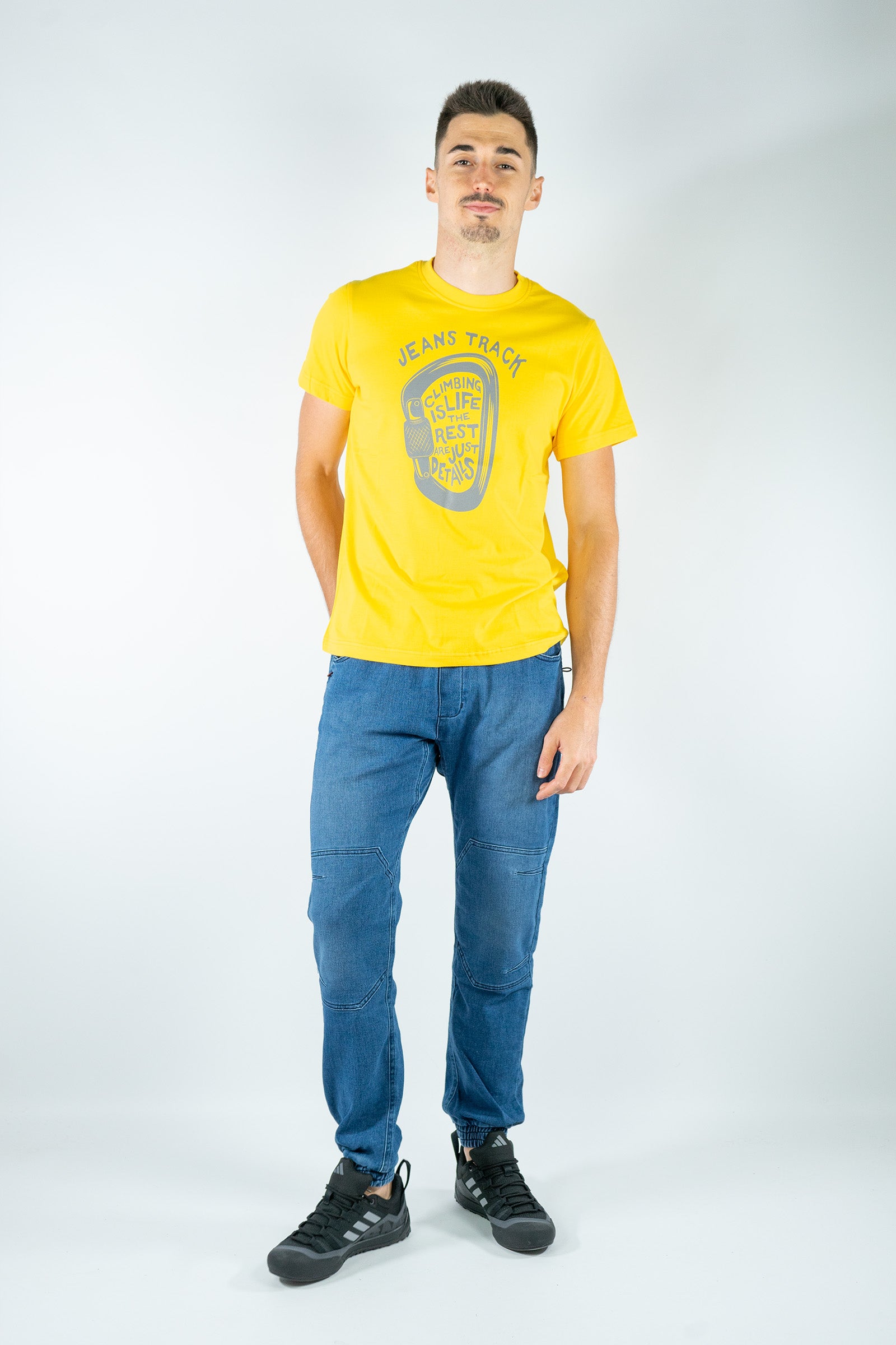 Camiseta Algodón Orgánico Presa Mustard