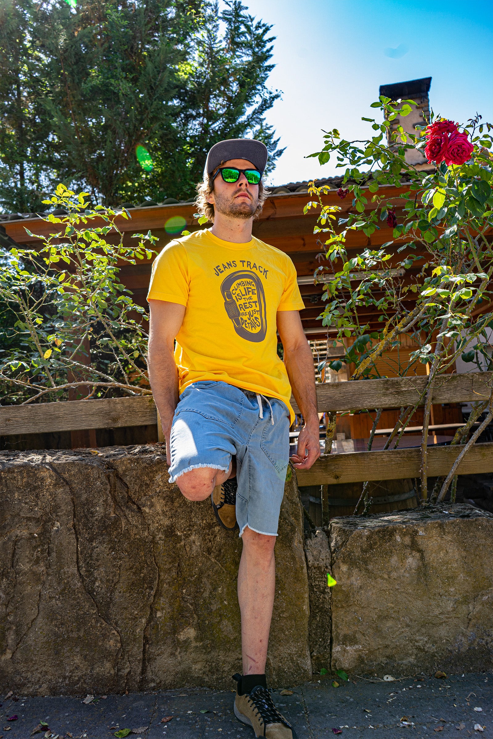 Camiseta Algodón Orgánico Presa Mustard