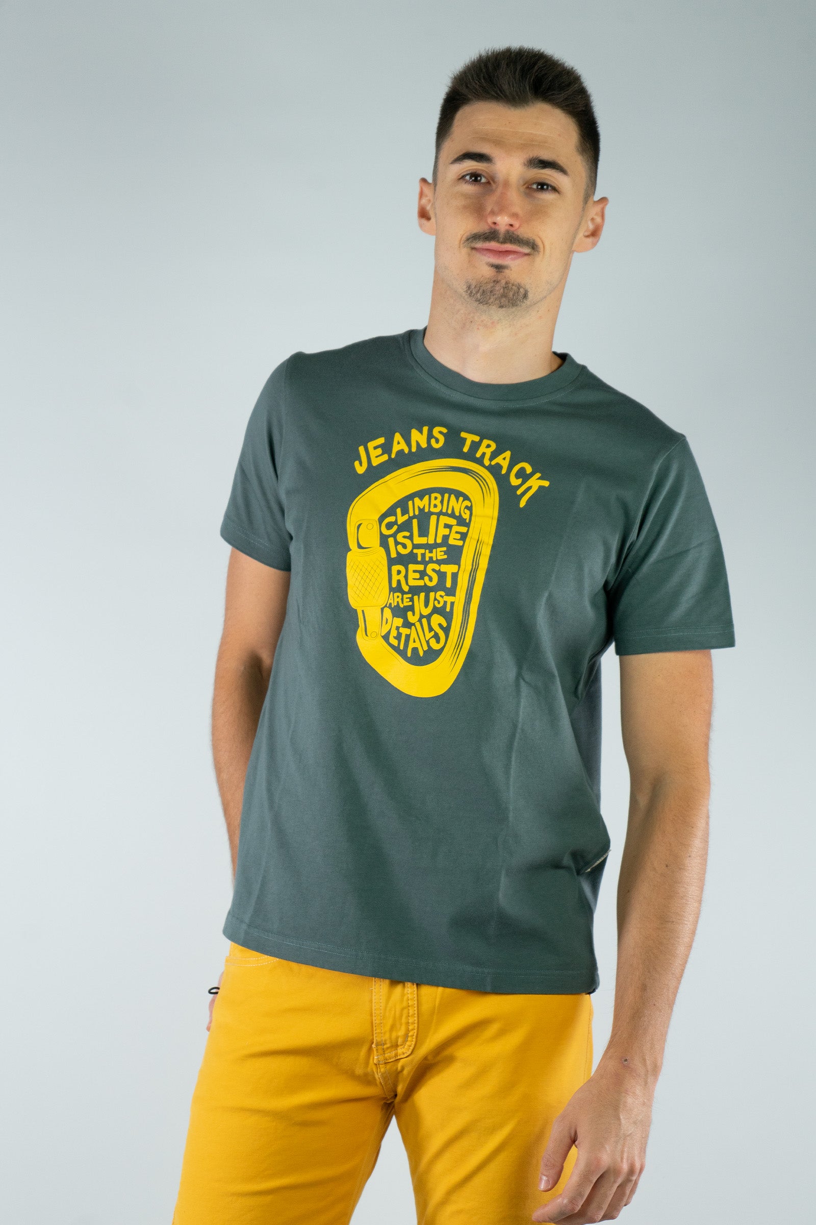 Camiseta Algodón Orgánico Presa Grey