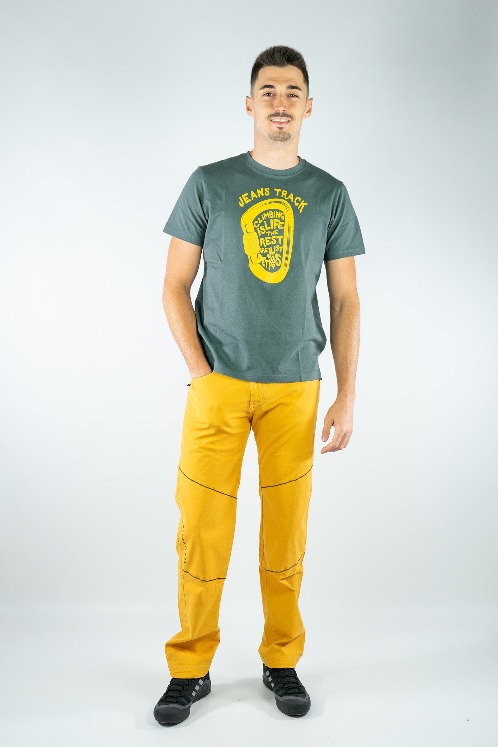 Camiseta Algodón Orgánico Presa Grey