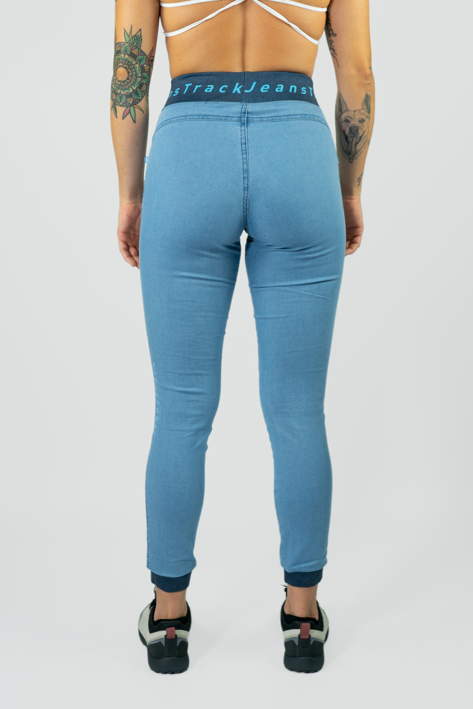 Pantalón Escalada - Trekking Dena Jeans Bleach Mujer