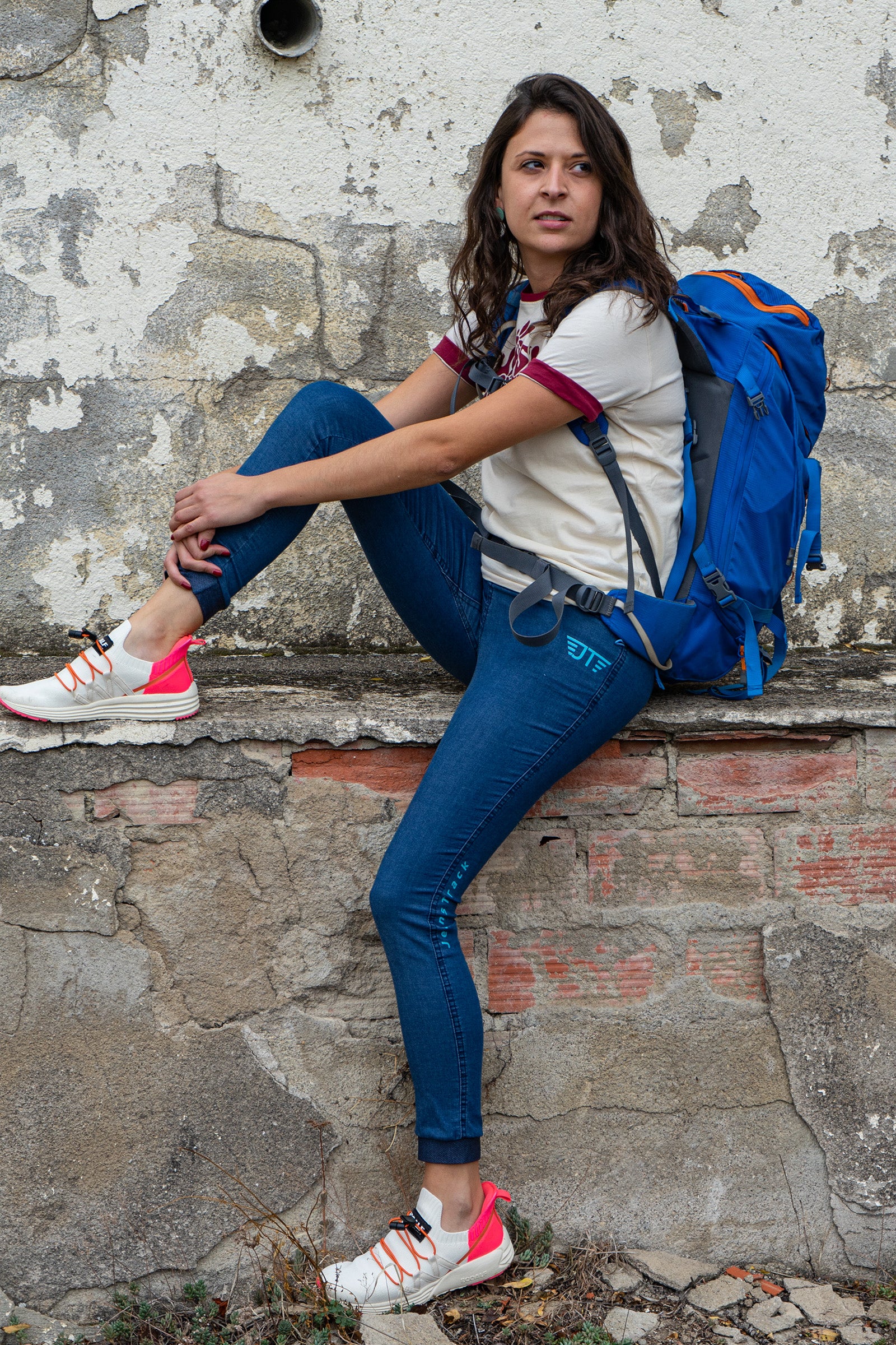 Pantalón Escalada - Trekking Dena Jeans Dirty Mujer