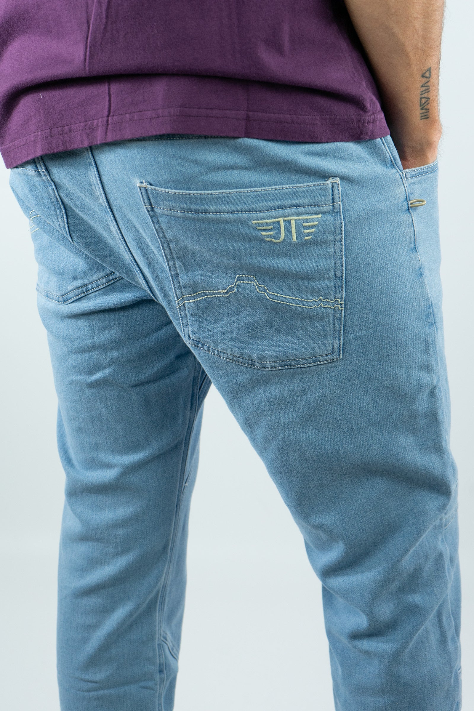 Pantalón Escalada - Trekking Montan Jeans Bleach Hombre
