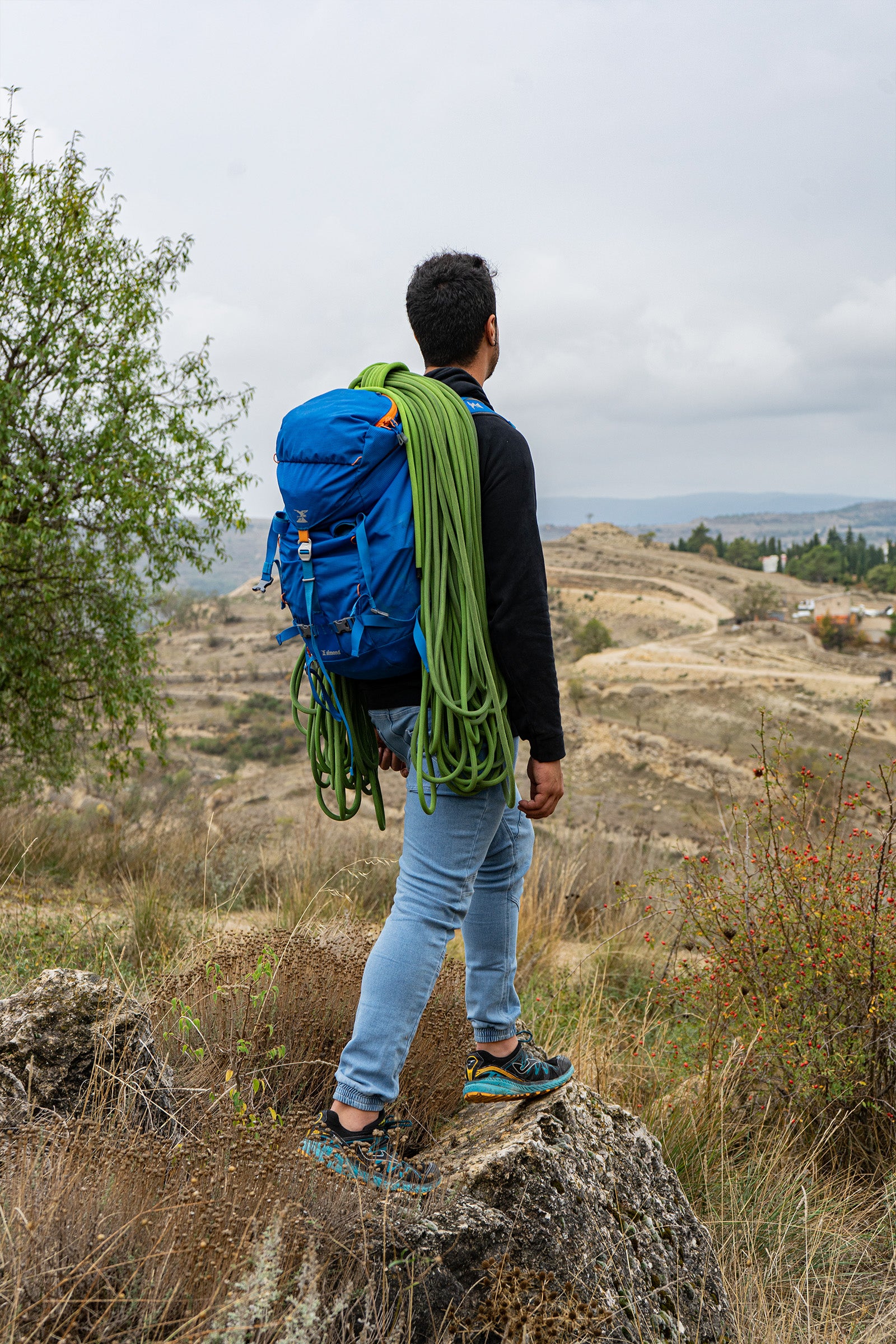 Pantalón Escalada - Trekking Montan Jeans Bleach Hombre