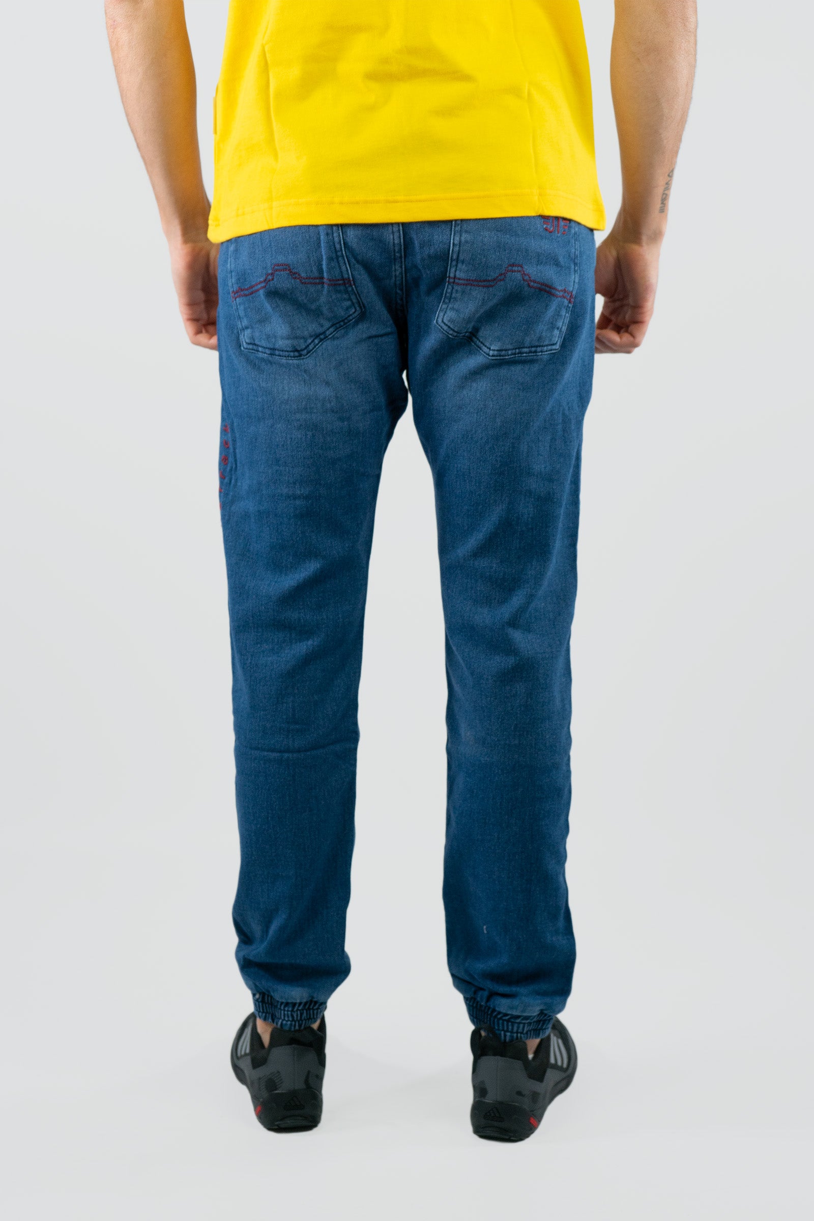 Pantalón Escalada - Trekking Montan Jeans Rinse Hombre
