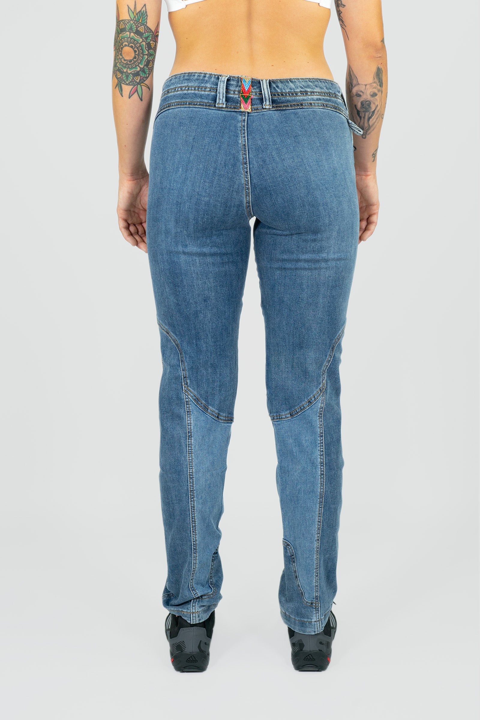 Pantalón Escalada - Trekking Tardor Jeans Mujer