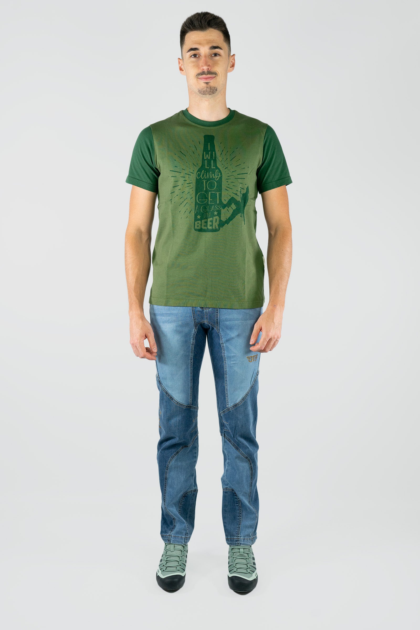 Pantalón Escalada - Trekking Garbi Jeans Hombre