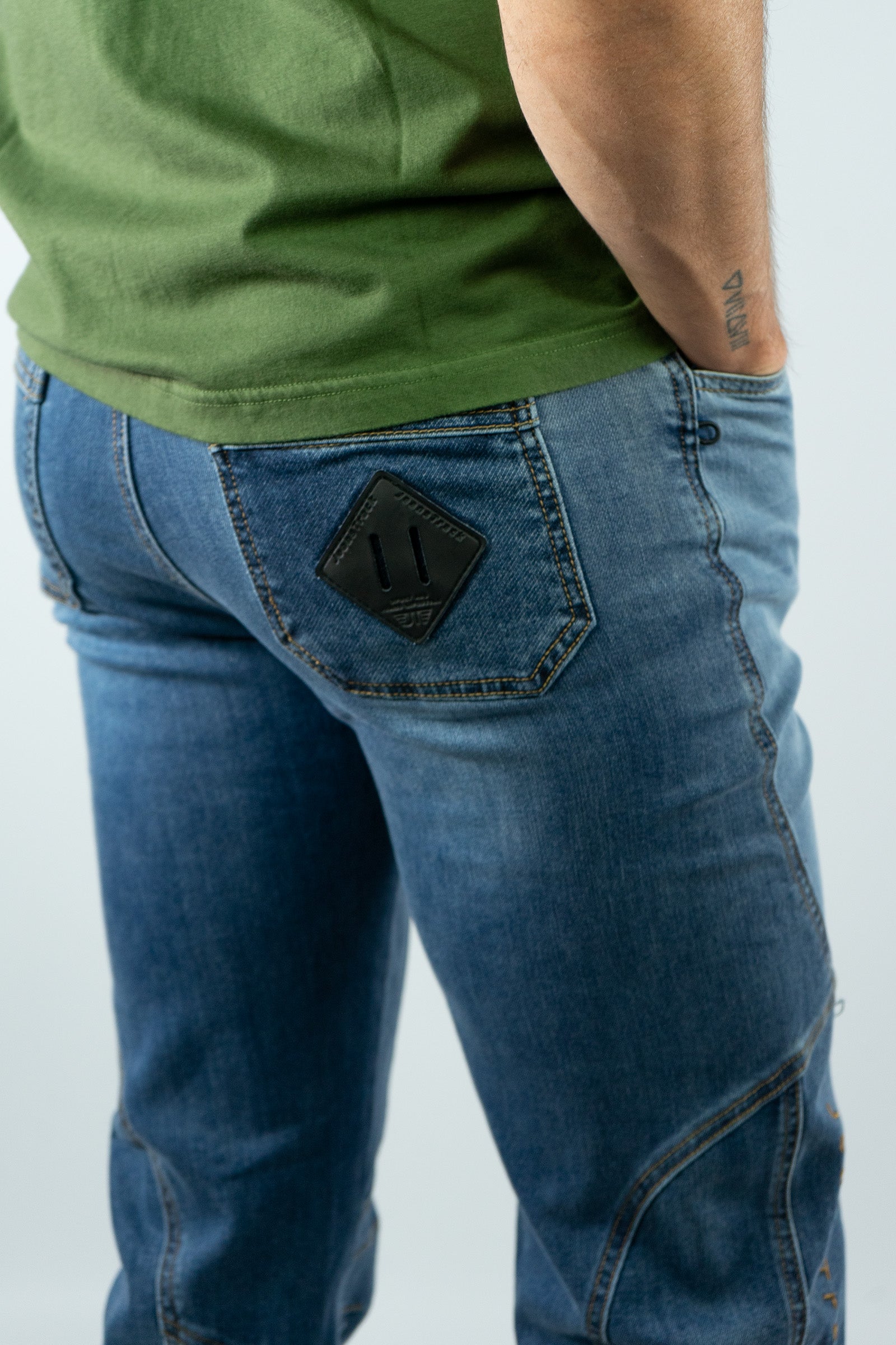 Pantalón Escalada - Trekking Garbi Jeans Hombre