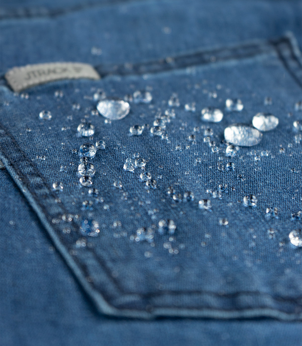 Fahrrad-Jeans Stadt Berlin Slim Fit WR Unisex Rinsewashed