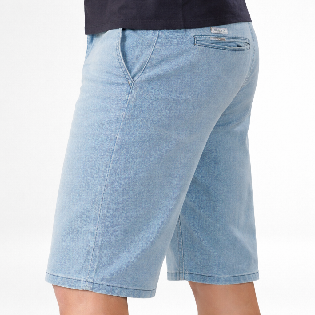 Pantalon Cyclisme Urbain Utrecht Short Jeans Bleach Homme