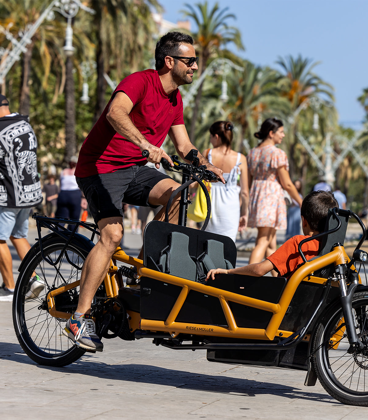 Pantalón Ciclismo Urbano Gante Jeans Black Hombre