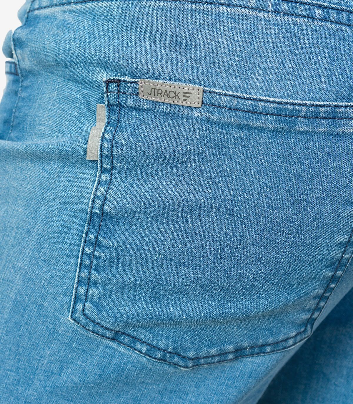 Pantalón Ciclismo Urbano Gante Jeans Bleach Hombre