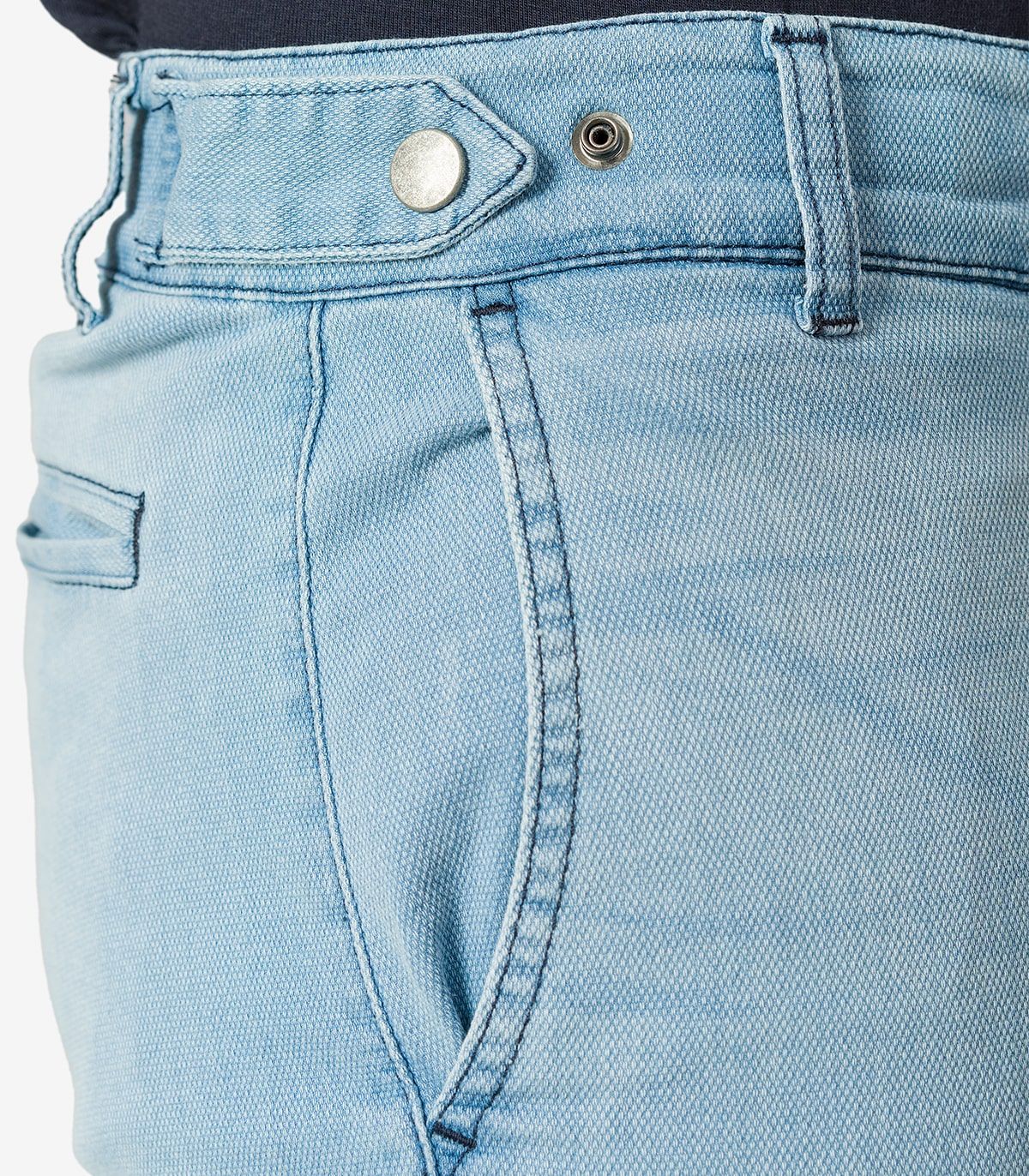 Pantalón Ciclismo Urbano Utrecht Short Jeans Bleach Hombre