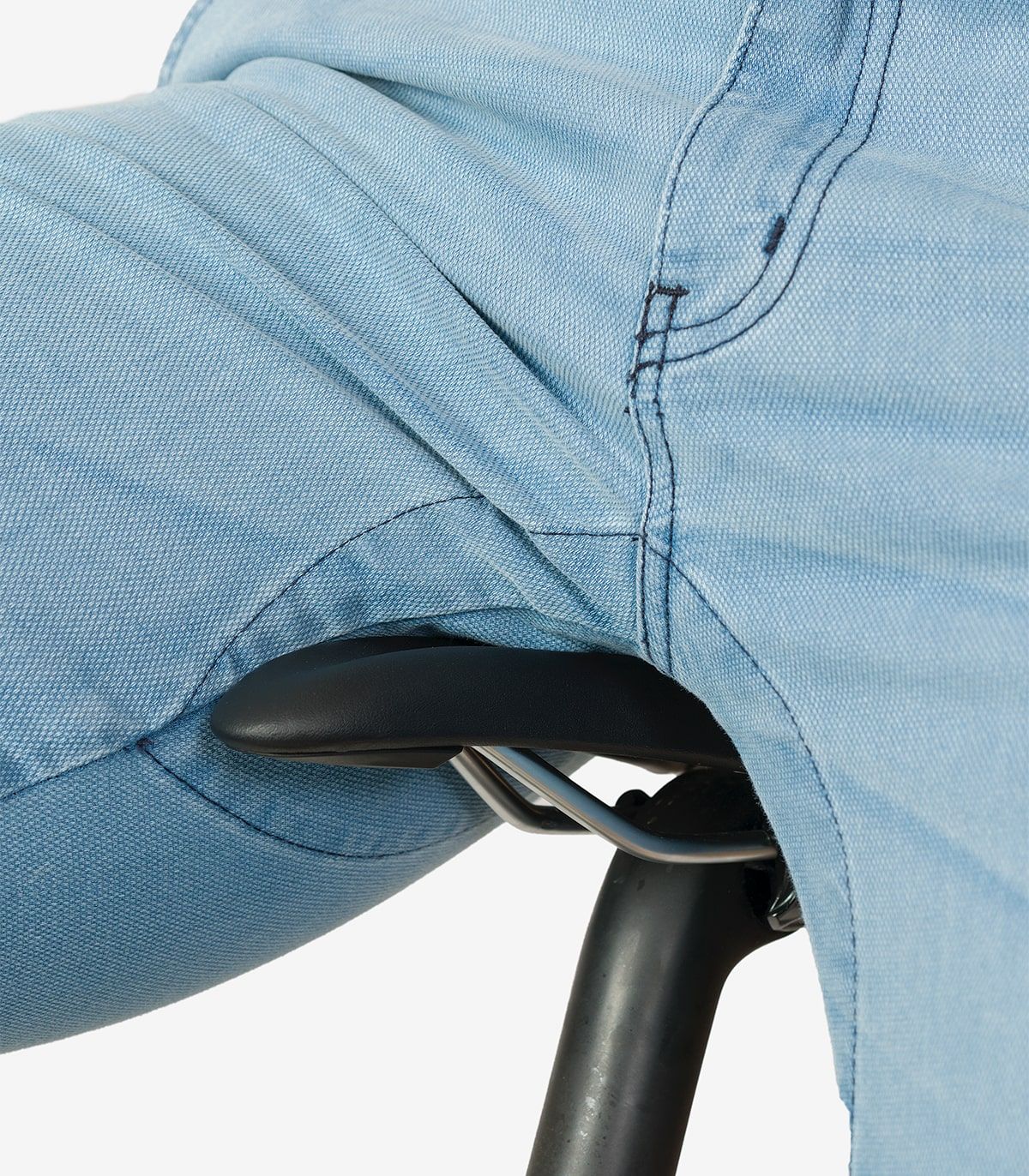 Pantalón Ciclismo Urbano Utrecht Short Jeans Bleach Hombre