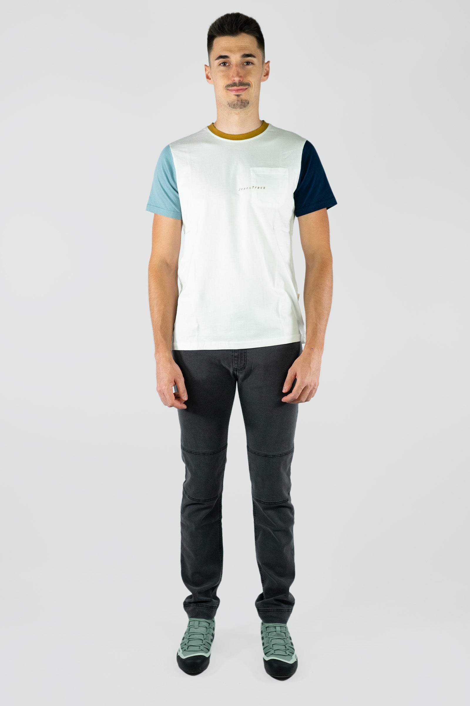 Pantalón Escalada - Trekking Roca Jeans Melanita Hombre