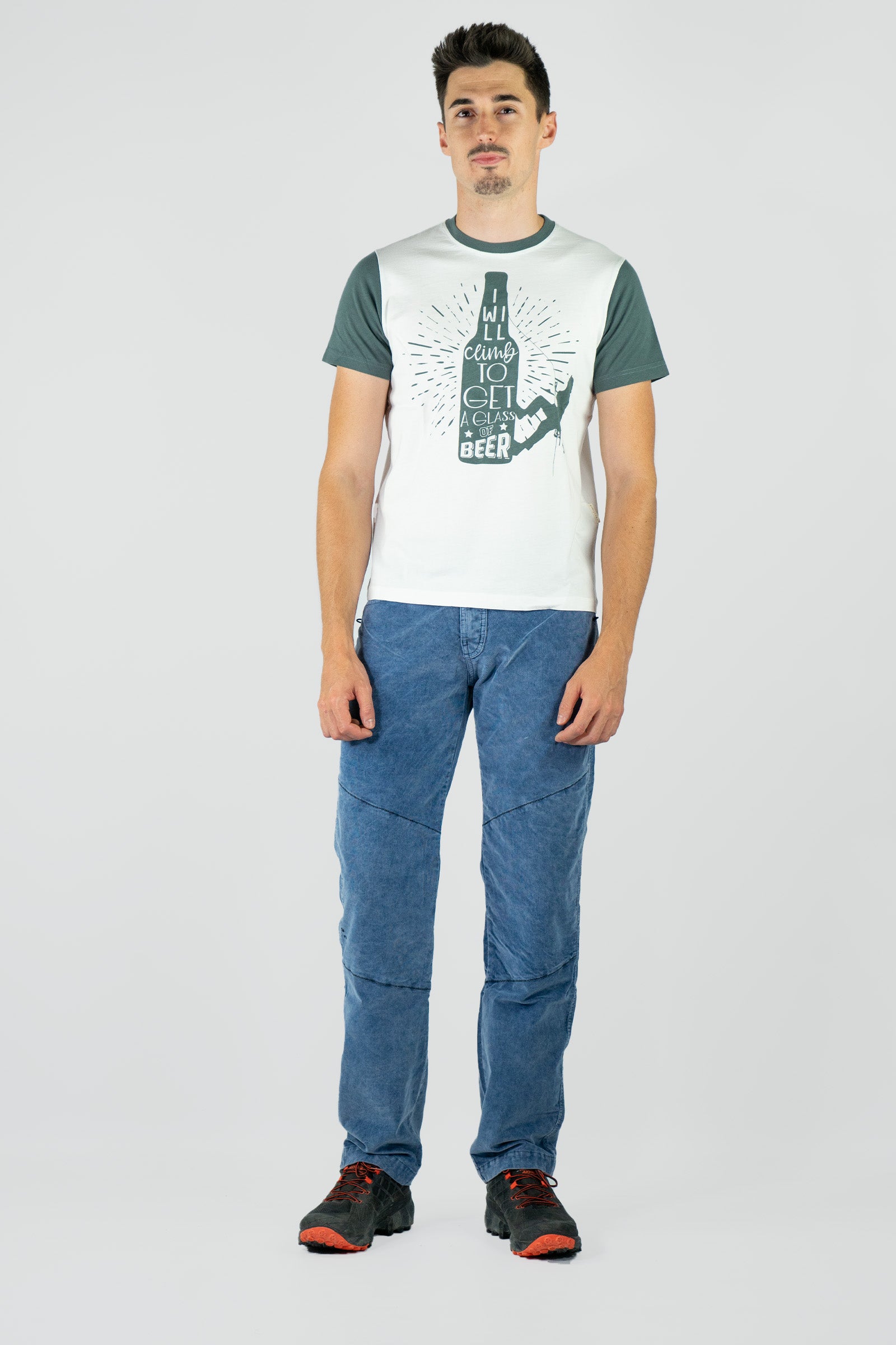 Pantalón Escalada Turia Cord Lobelia Hombre