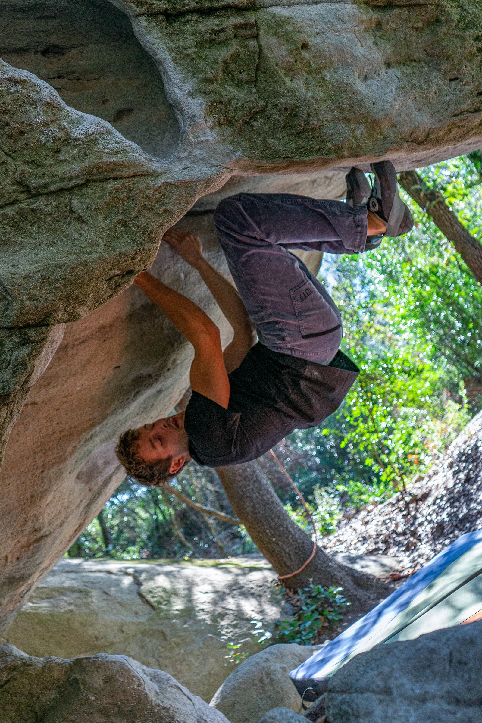 Pantalón Escalada Turia Cord Lobelia Hombre