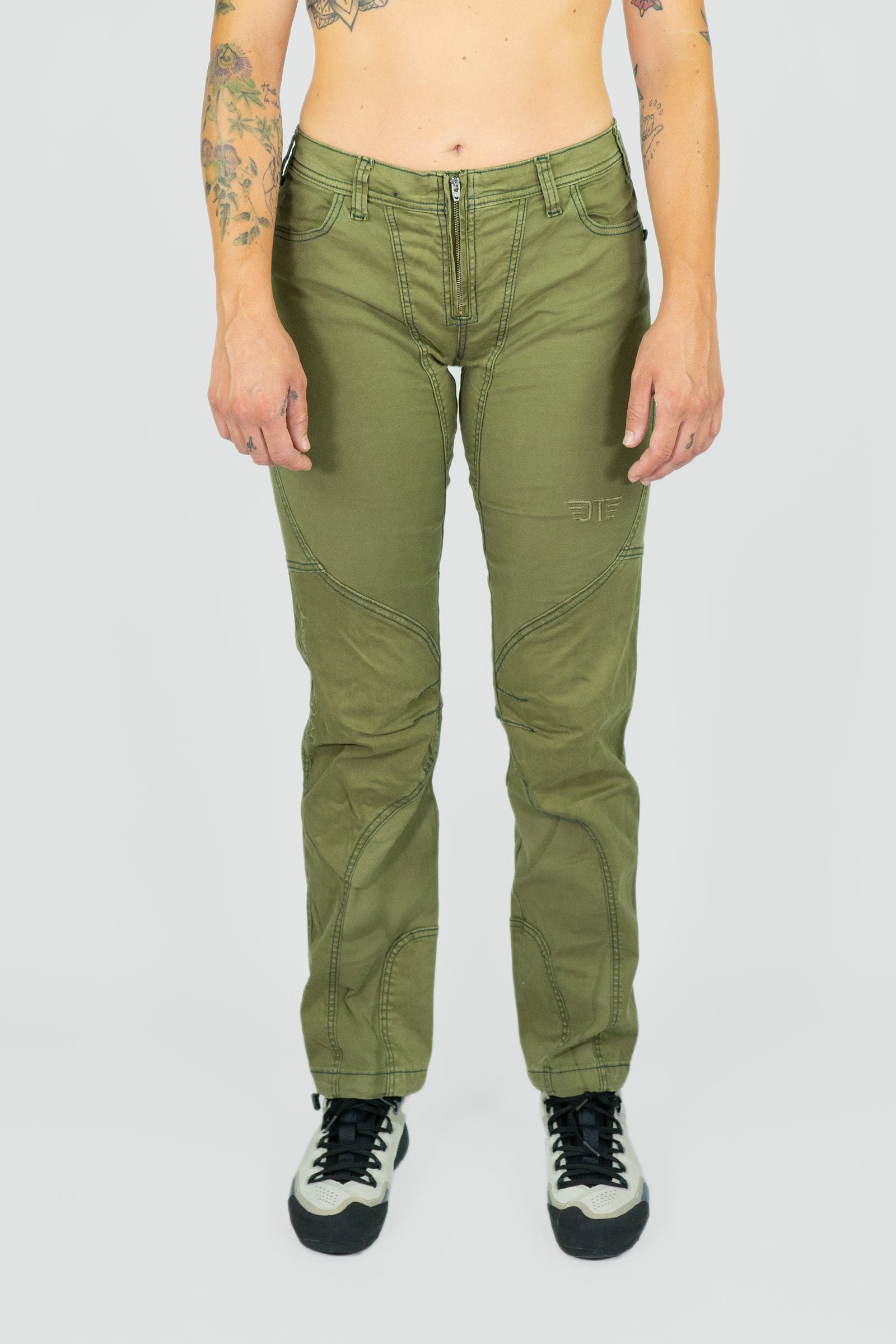 Pantalón Escalada - Trekking Tardor Esmeralda Mujer