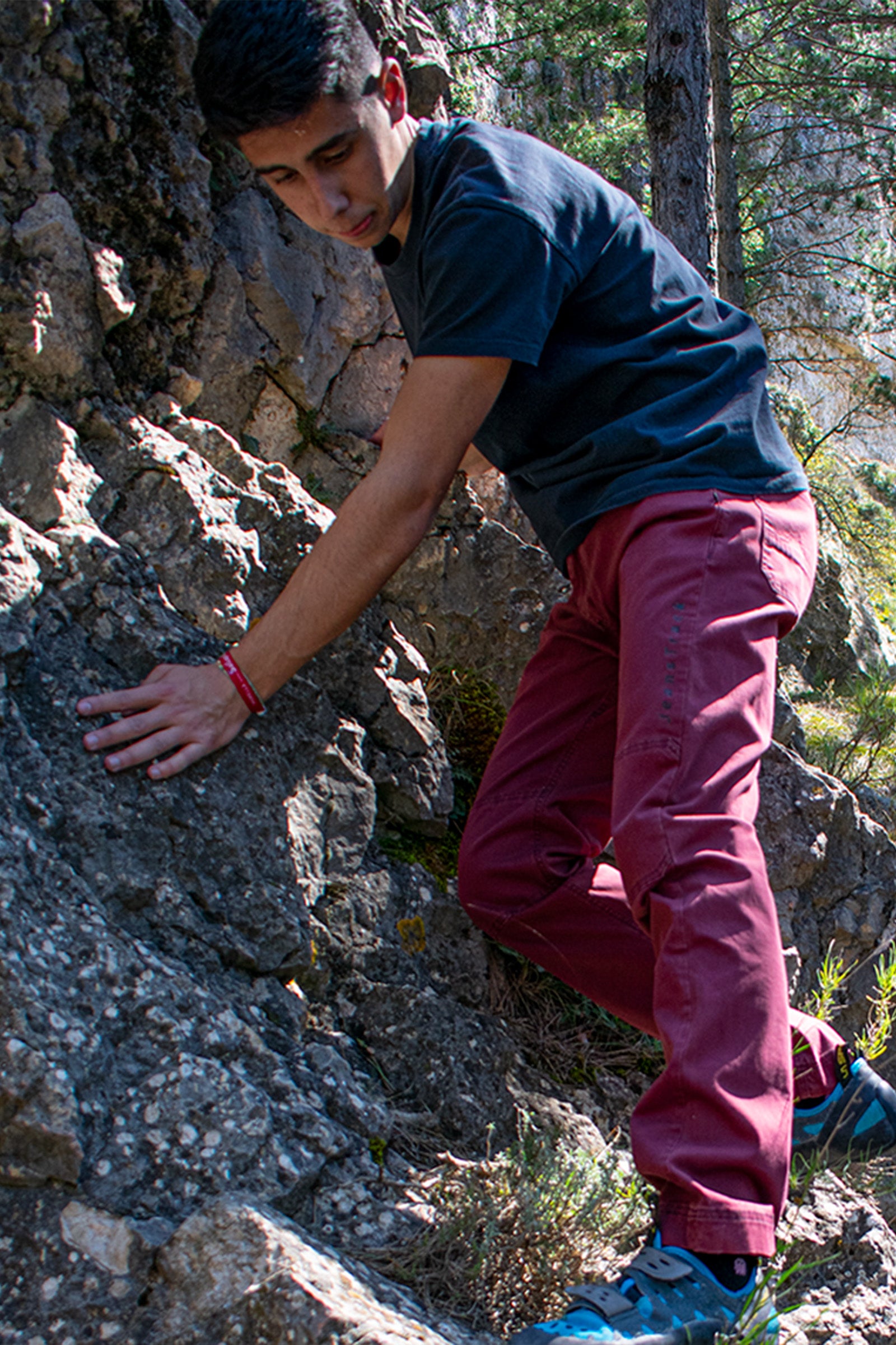 Pantalón Escalada - Trekking Roca Cuarcita Hombre