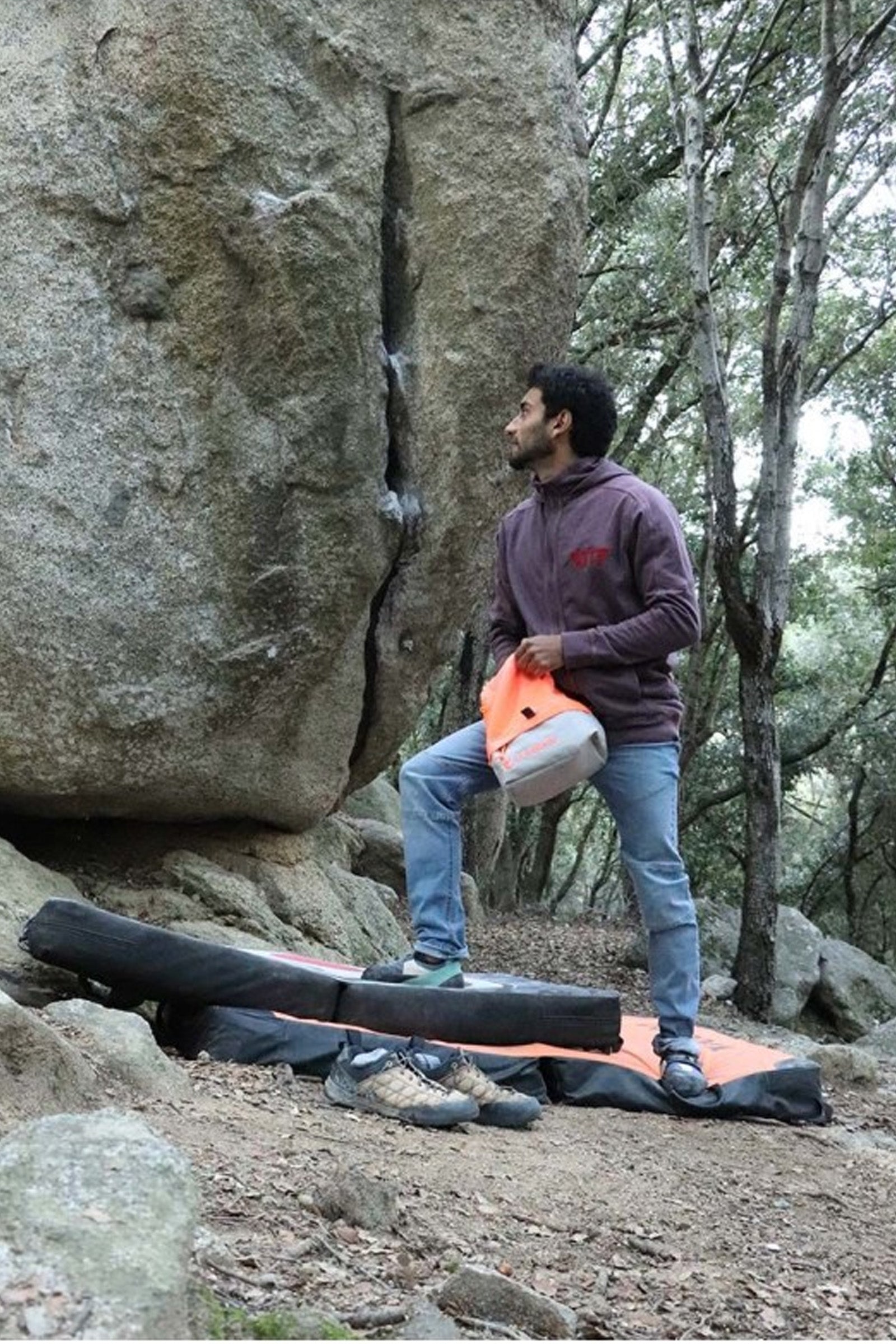 Pantalón Escalada - Trekking Roca Jeans Riolita Hombre