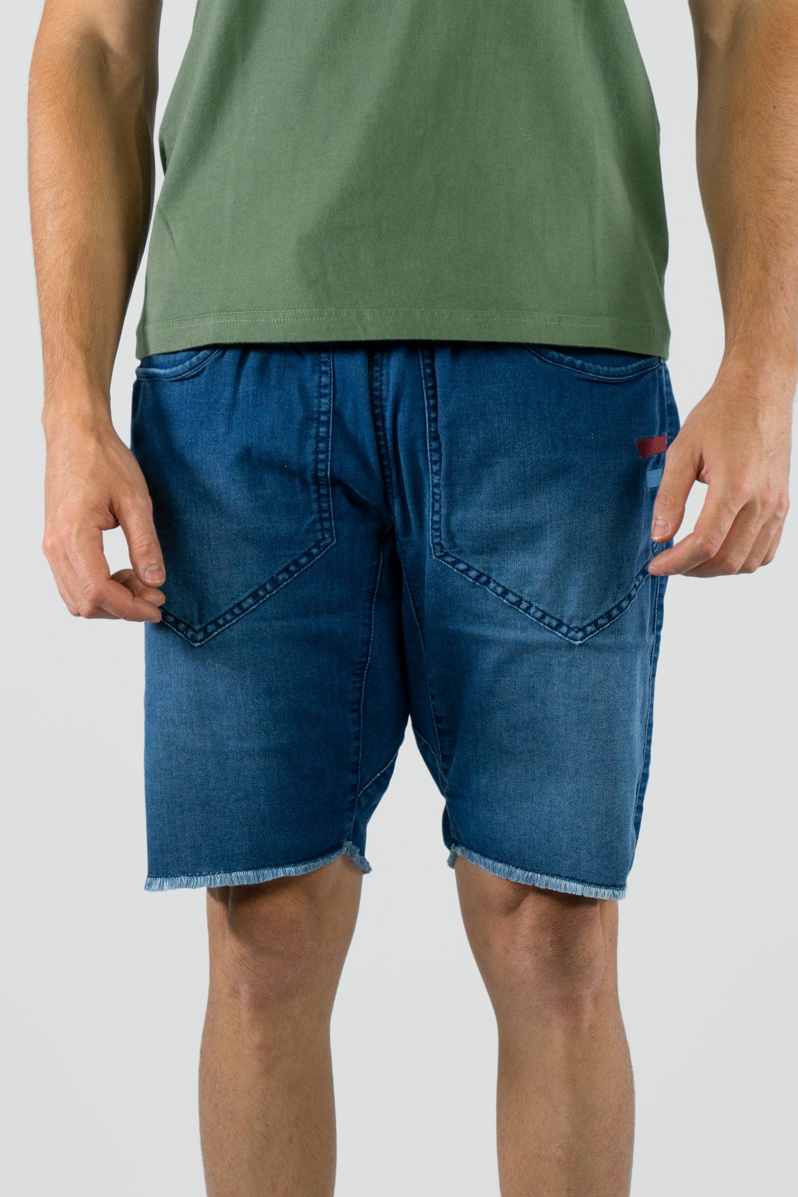 Pantalón Escalada Montes Short Jeans Iris Hombre