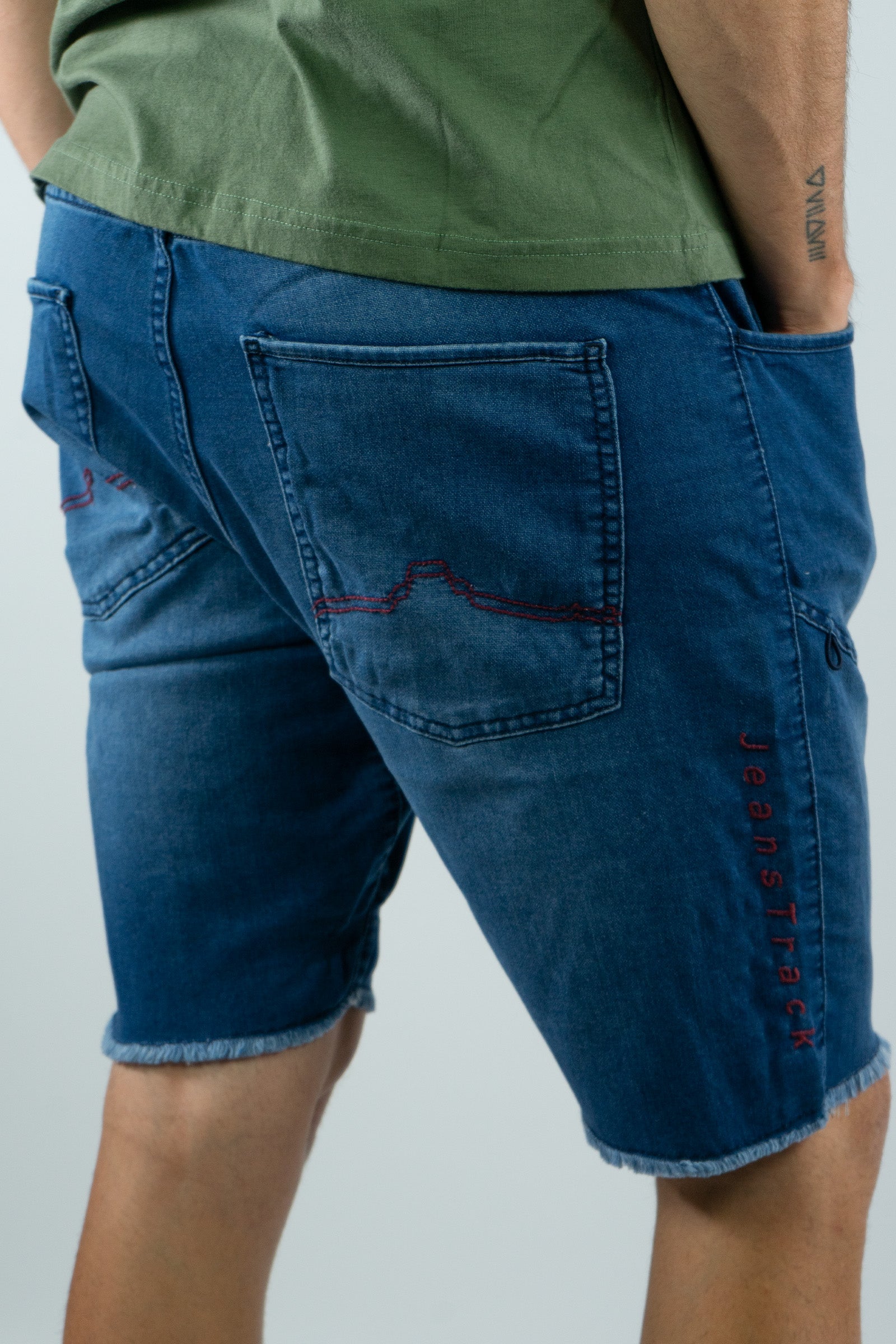 Pantalón Escalada Montes Short Jeans Iris Hombre