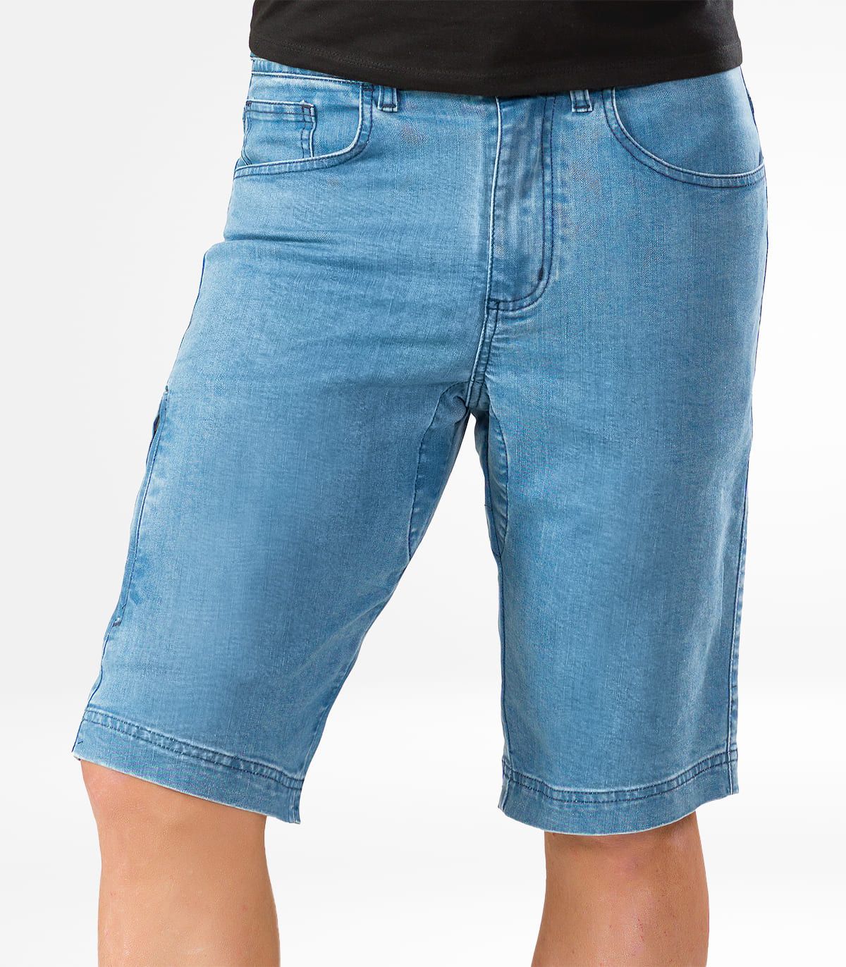 Pantalón Ciclismo Urbano Gante Jeans Bleach Hombre