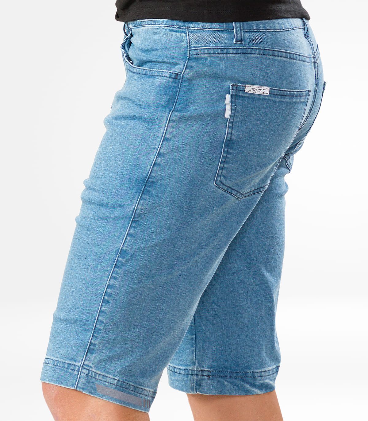 Pantalón Ciclismo Urbano Gante Jeans Bleach Hombre