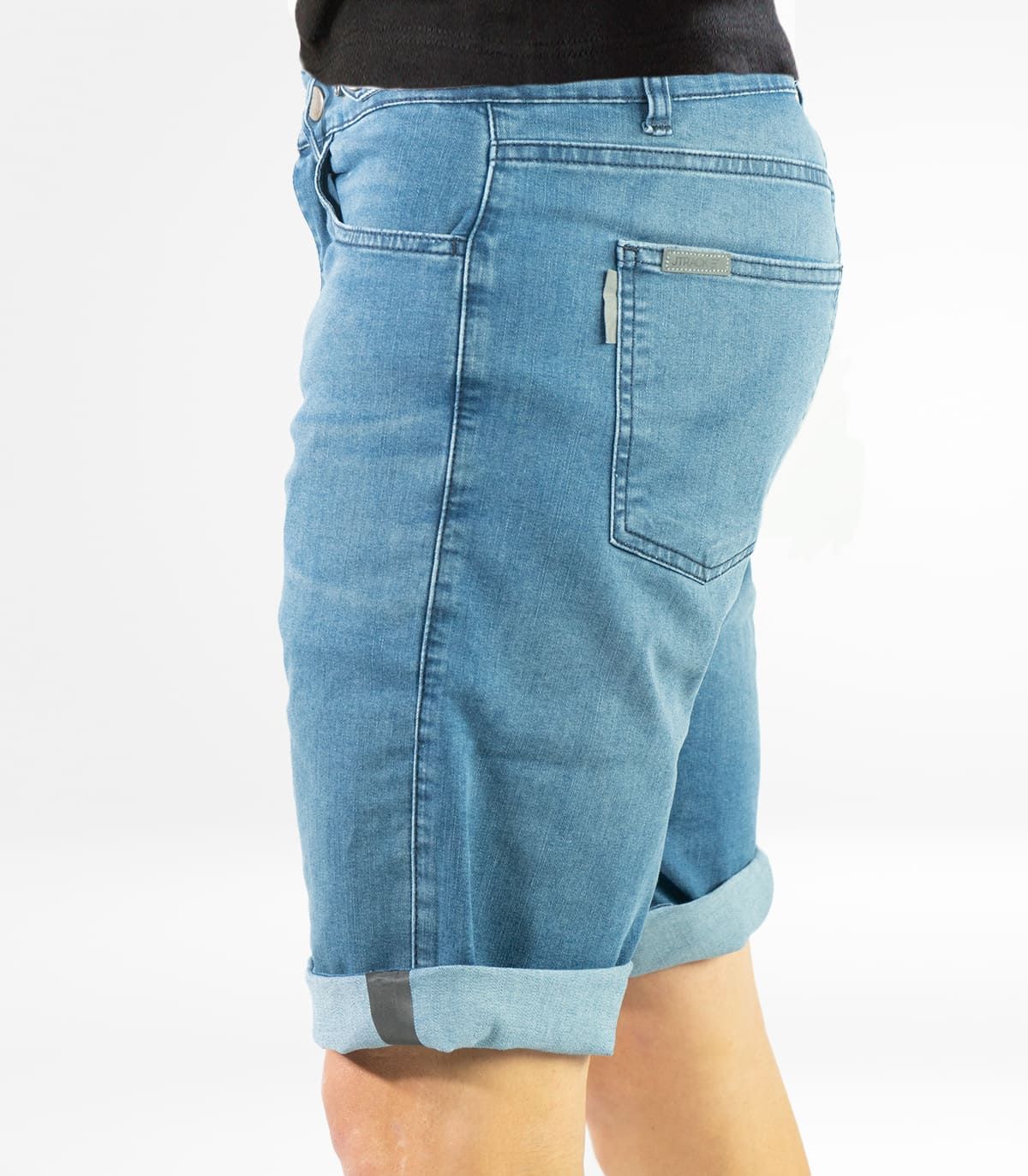 Pantalón Ciclismo Urbano Gante Jeans Bleach Hombre