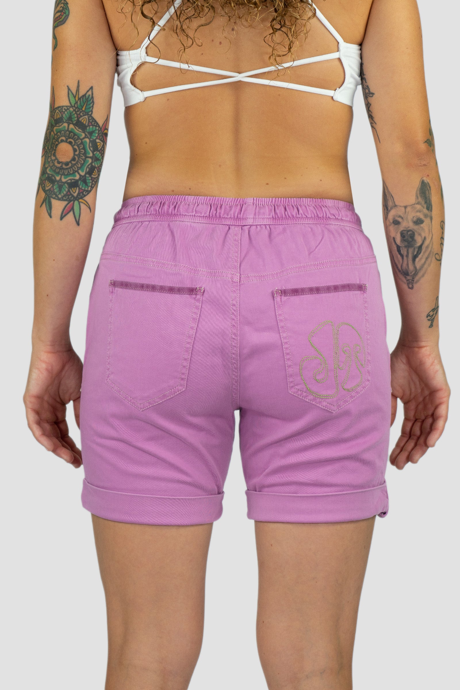 Pantalón Escalada Shira Short Peonia Mujer