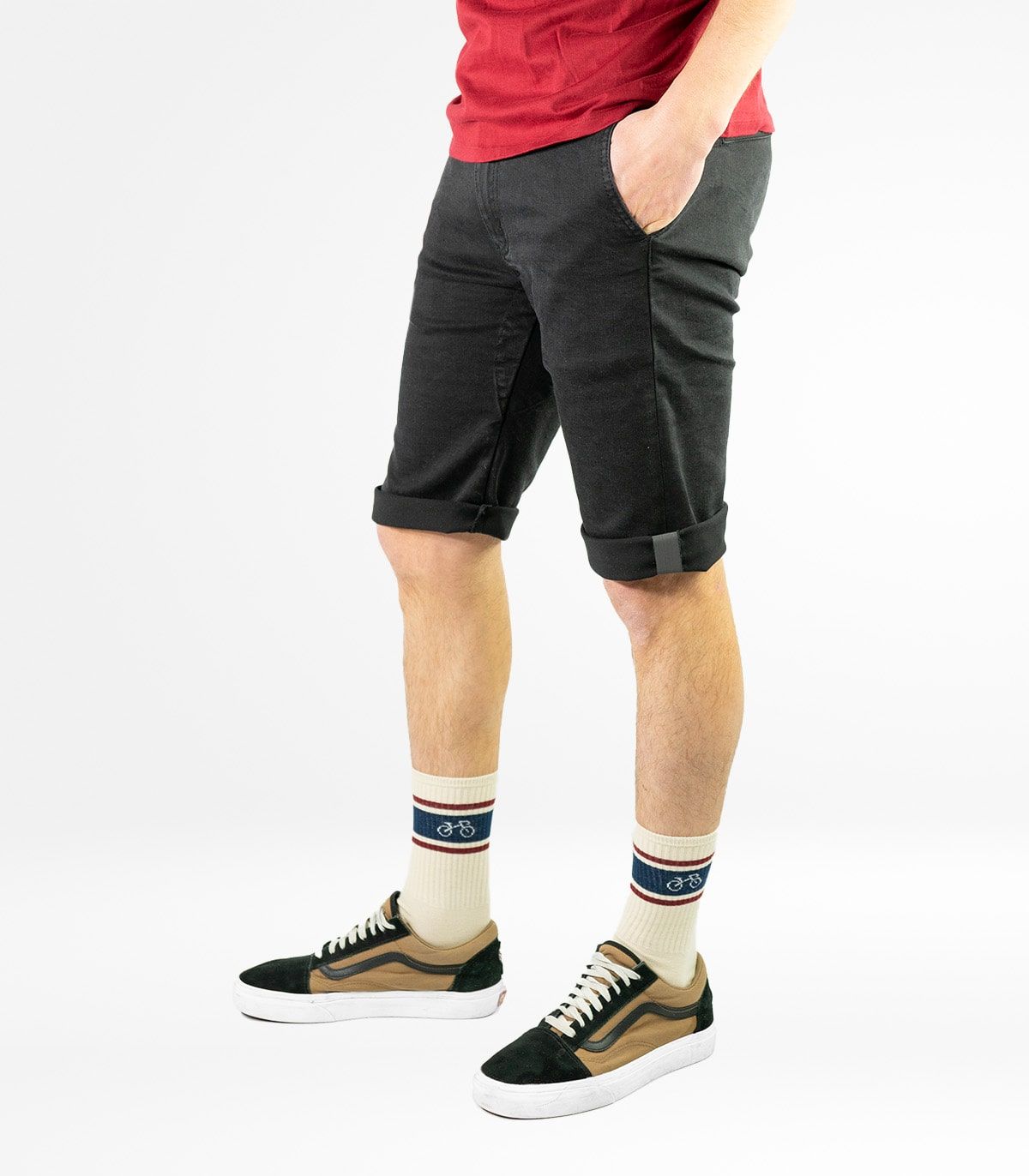 Pantalón Ciclismo Urbano Utrecht Short Jeans Black Hombre
