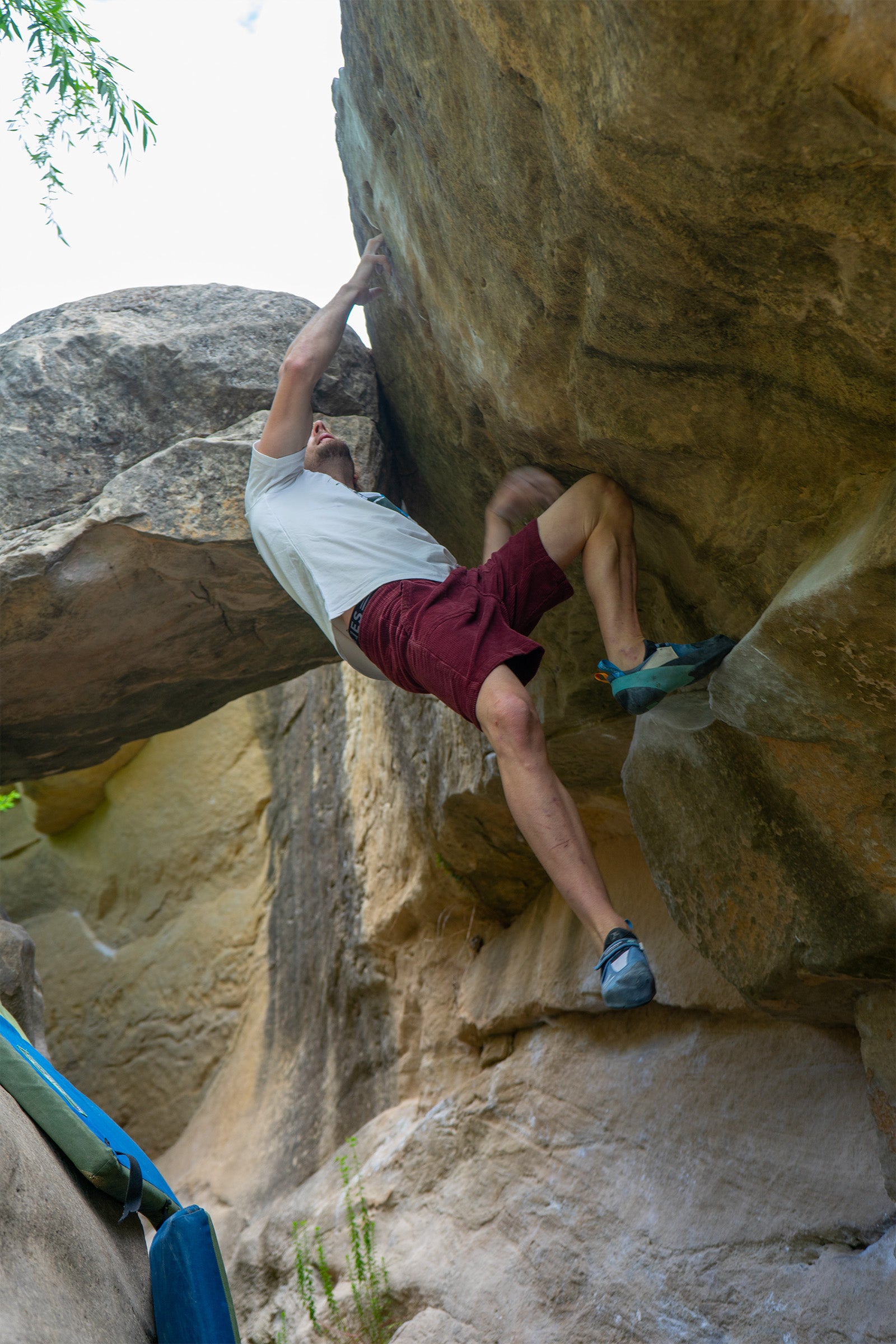 Pantalón Escalada-Trekking Crag Short Wine Hombre