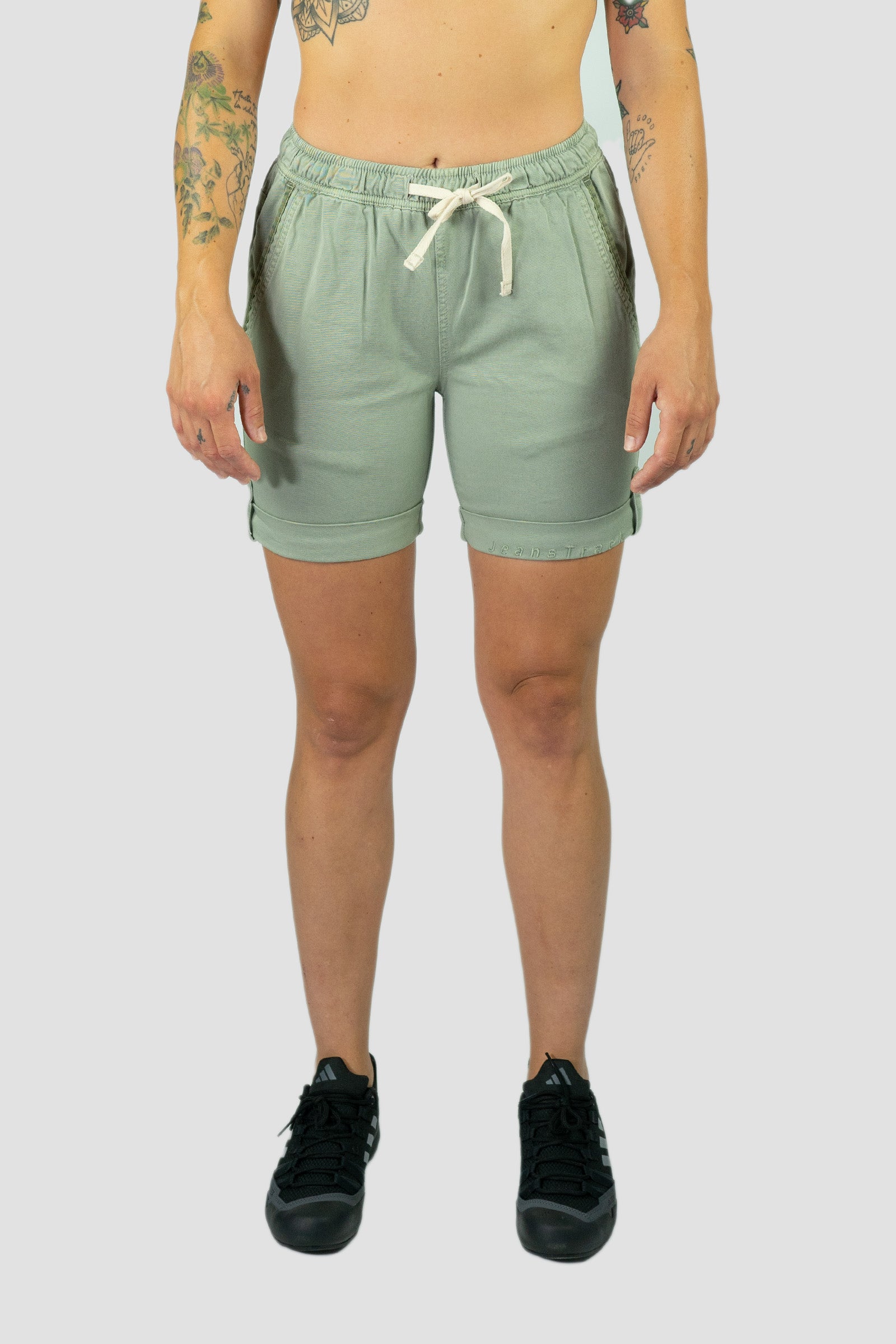 Pantalón Escalada - Trekking Shira Short Olive Mujer