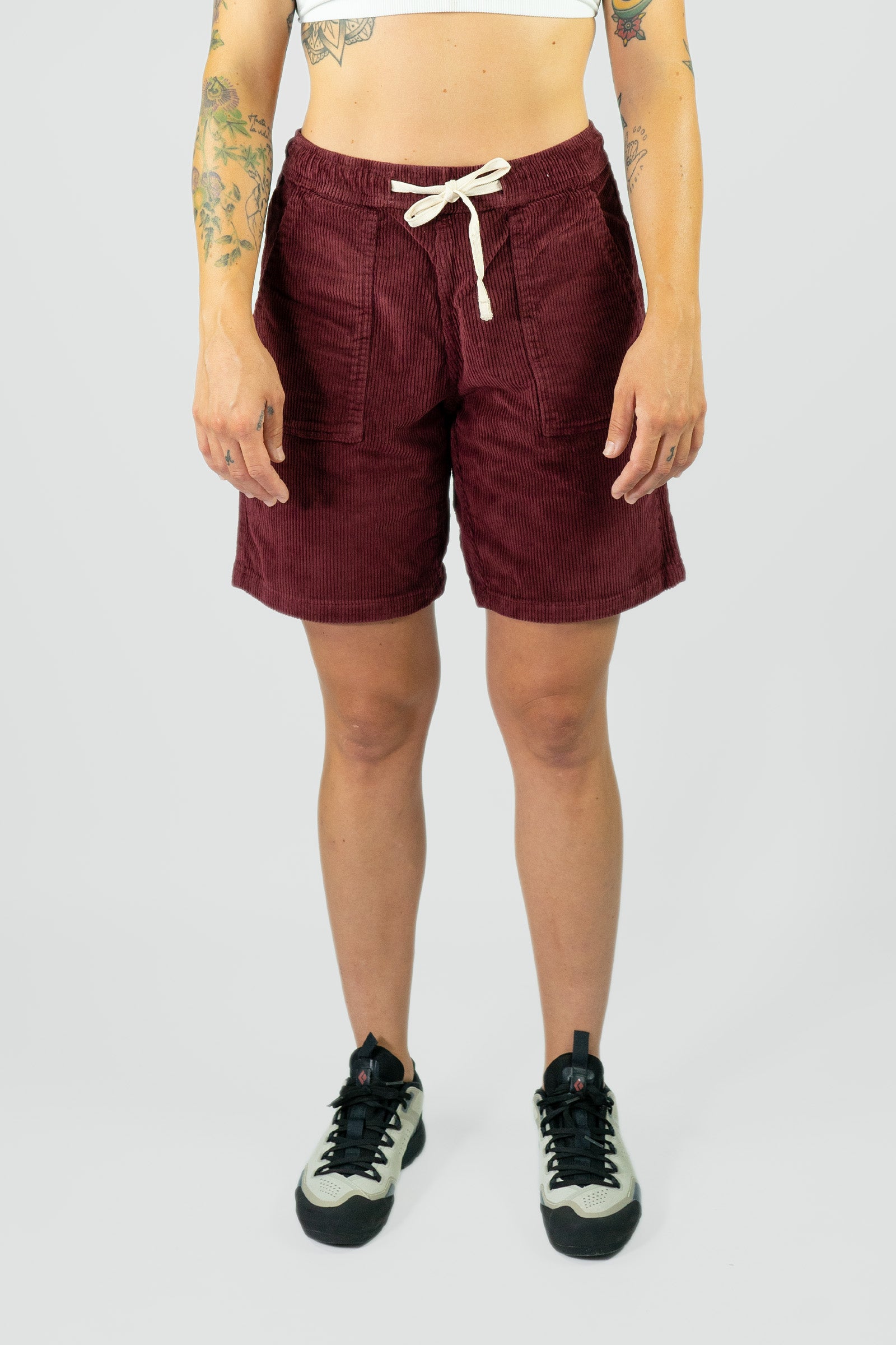 Pantalón Escalada-Trekking Crag Short Wine Mujer