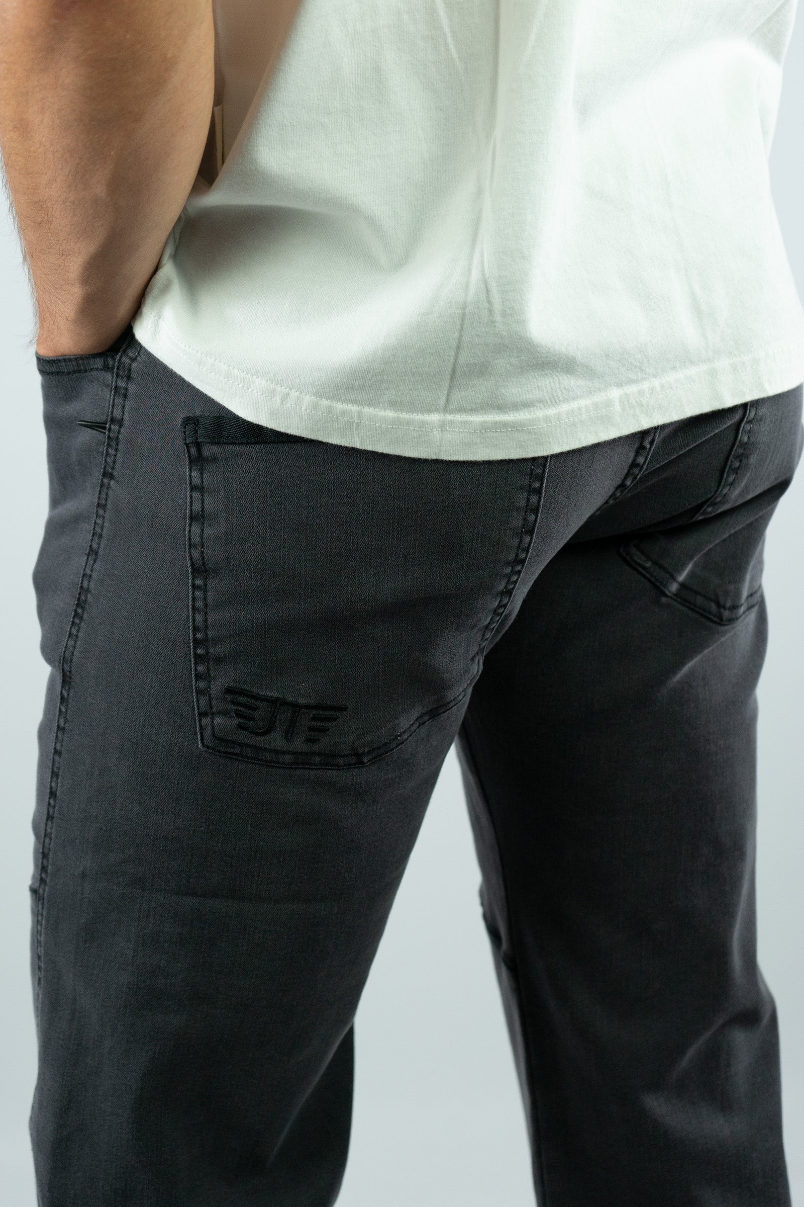 Pantalón Escalada - Trekking Turia Jeans Black Hombre