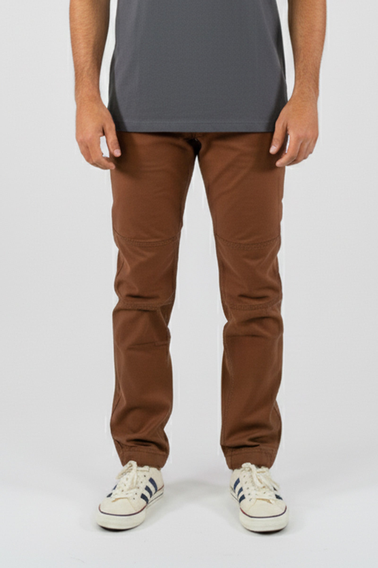 Pantalon D'escalade Oware Rock - Rouge/Rose - Taille Medium Unisexe - Occasion - Fabriqué Aux USA