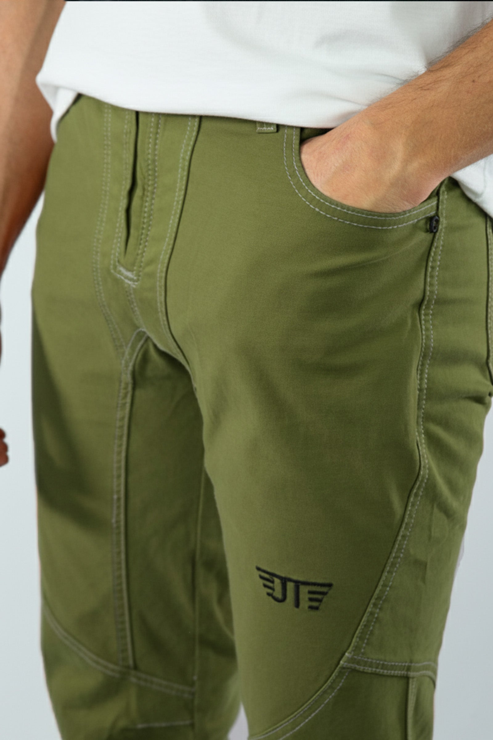 Pantalon d'escalade/trekking Garbi Khaki pour homme